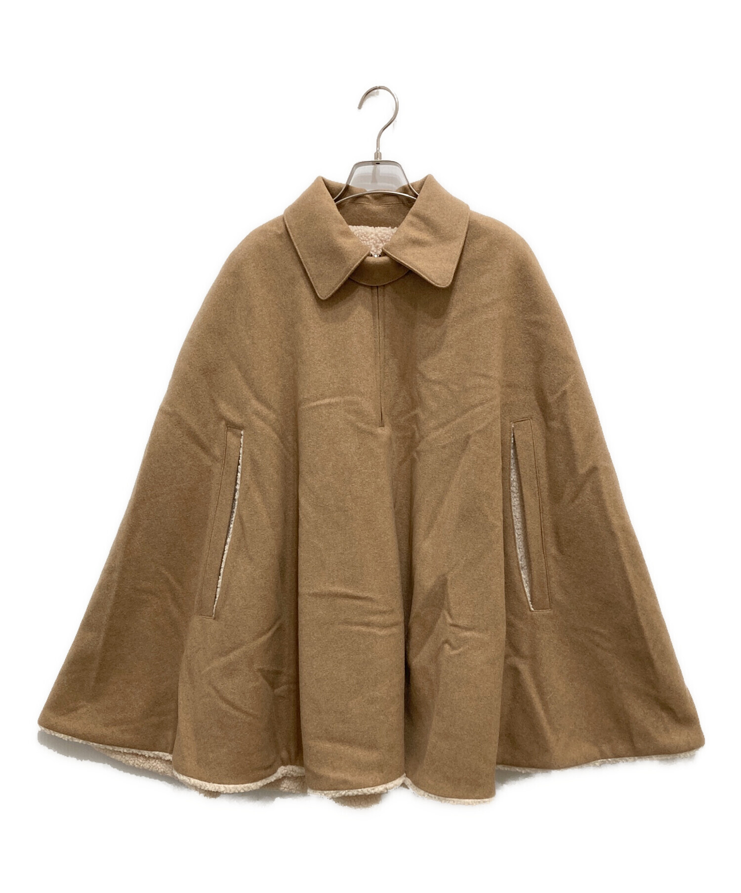 ジャケット・アウター CLANE REVERSIBLE BOA MILITARY CAPE COAT セール】REVERSIBLE BOA MILITARY CAPE COAT（ミリタリージャケット