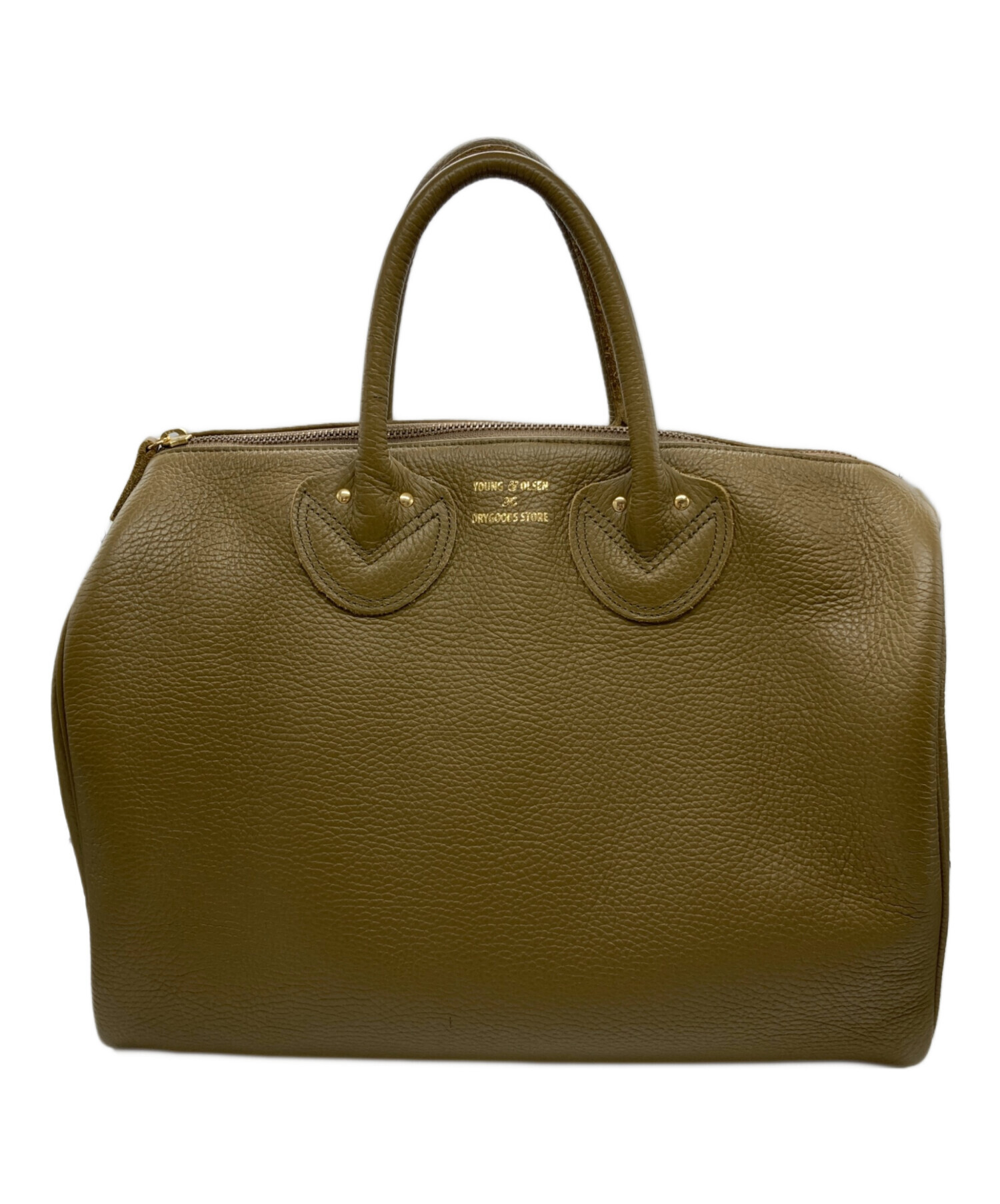 Young&OLSEN ヤングアンドオルセン EMBOSSED LEATHER D BOSTON S Young&OLSEN ヤングアンドオルセン EMBOSSED LEATHER D BOSTON S