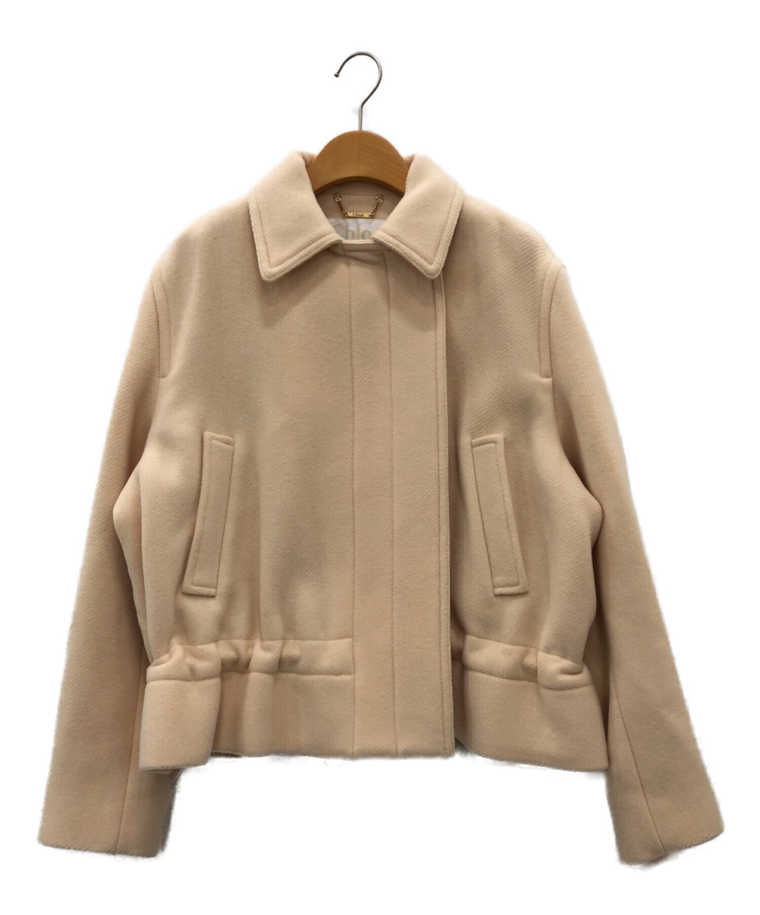中古・古着通販】Chloe (クロエ) ウール混ドローコードショート 