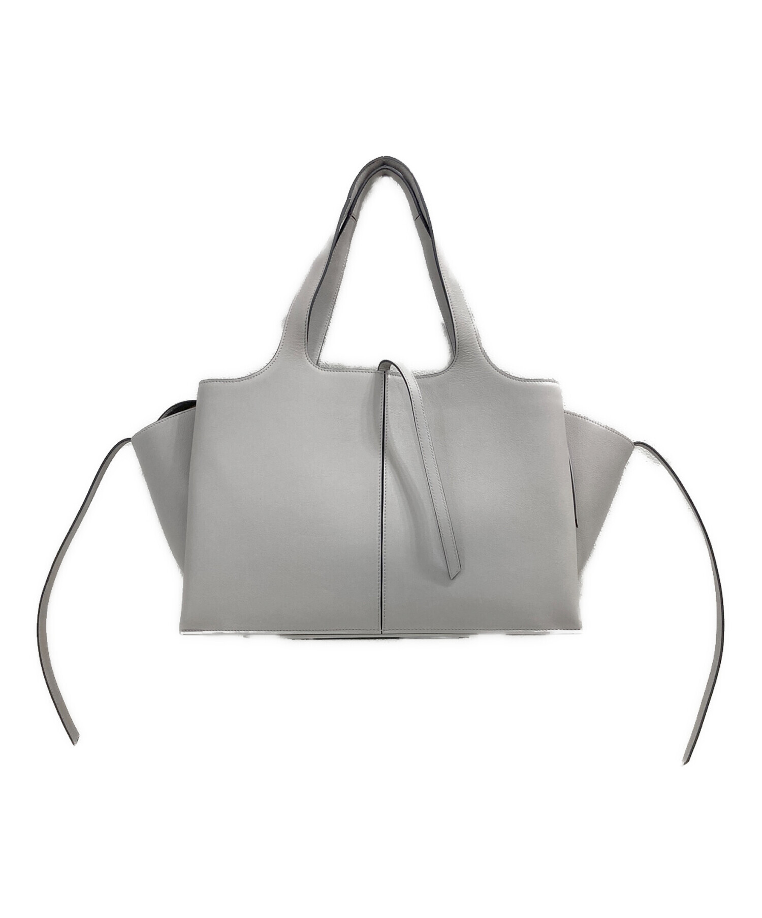 中古・古着通販】CELINE (セリーヌ) トリフォルド ミディアム ベージュ  
