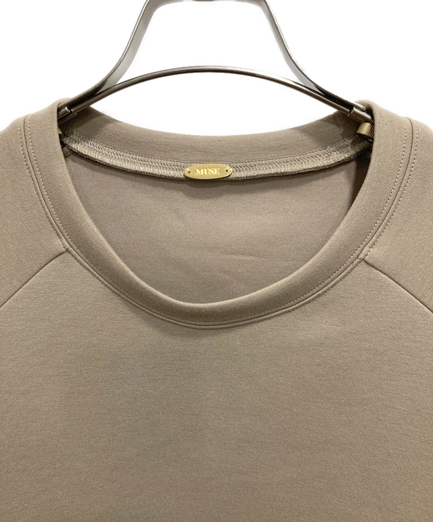 deuxieme classe dumble fit プルオーバー ベージュ