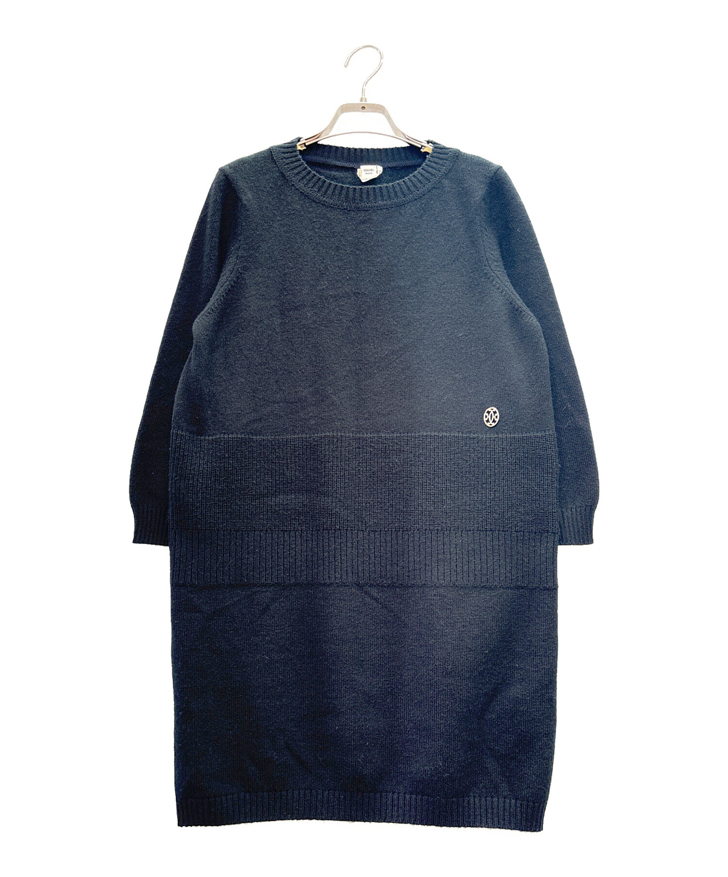 連休特別値下げ❗️ 】HERMES エルメス カシミヤニットワンピース