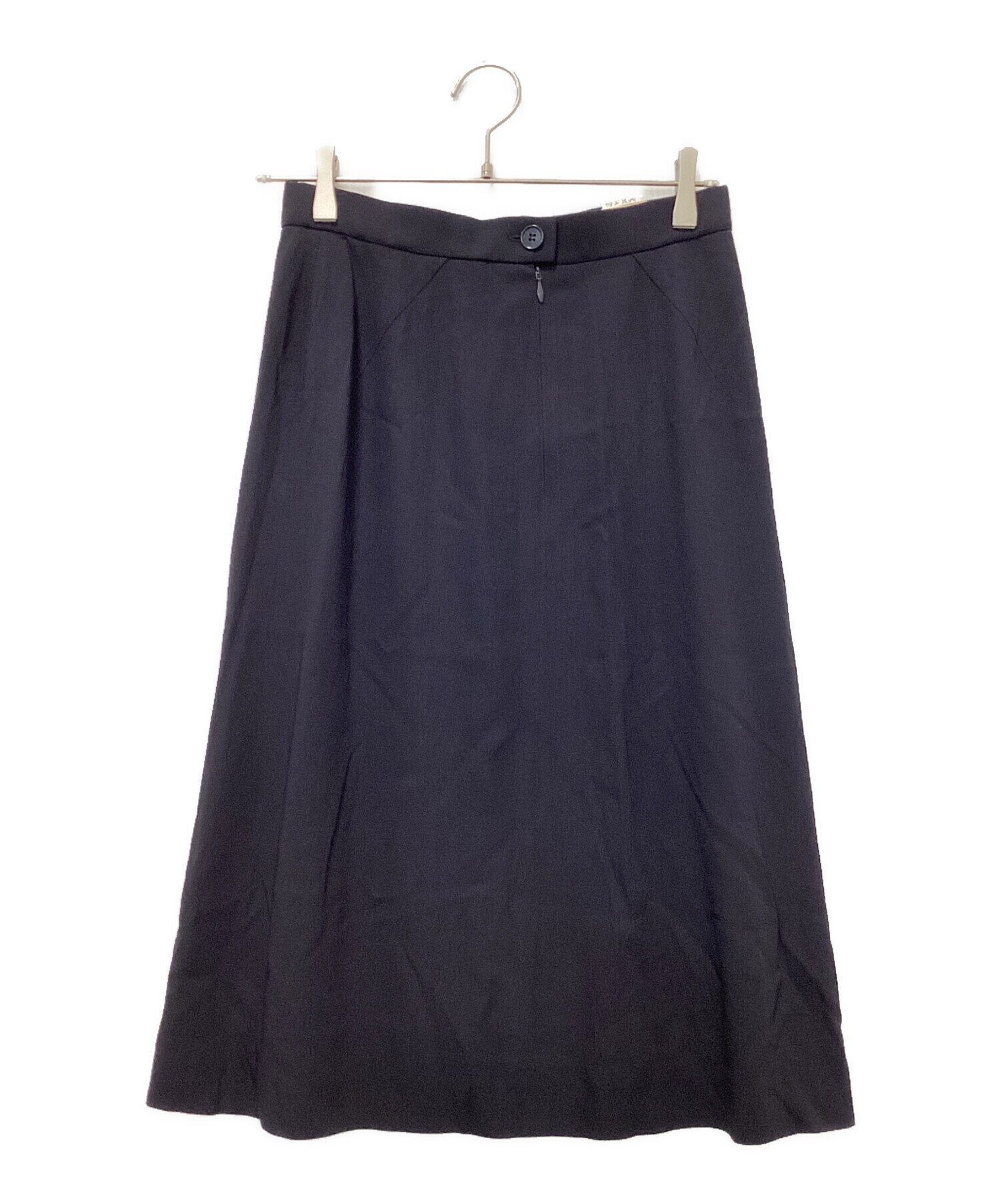 中古・古着通販】HERMES (エルメス) スカート ネイビー サイズ:38 