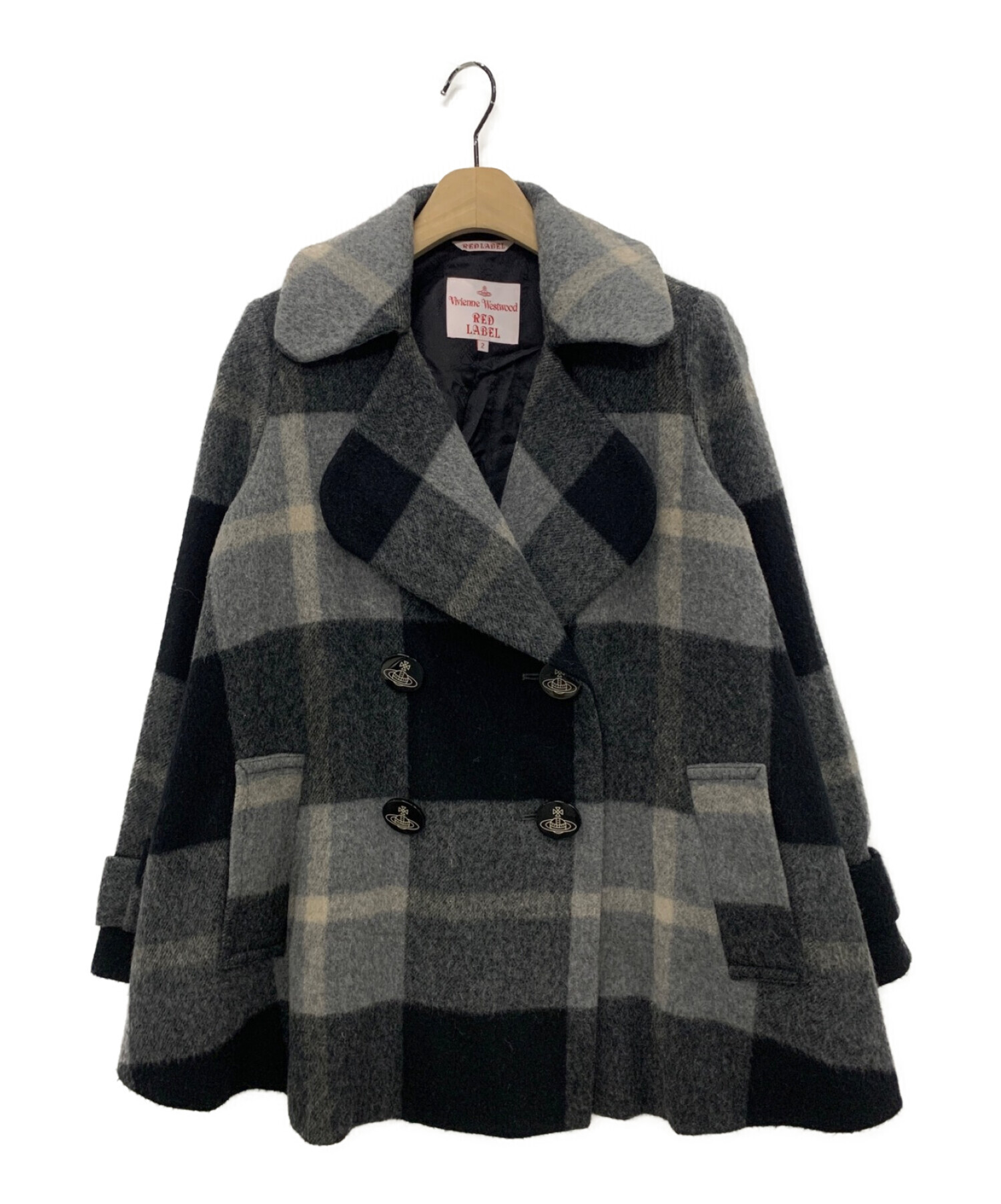 Vivienne 絞り出せ Westwood RED LABEL コート オーブボタン L