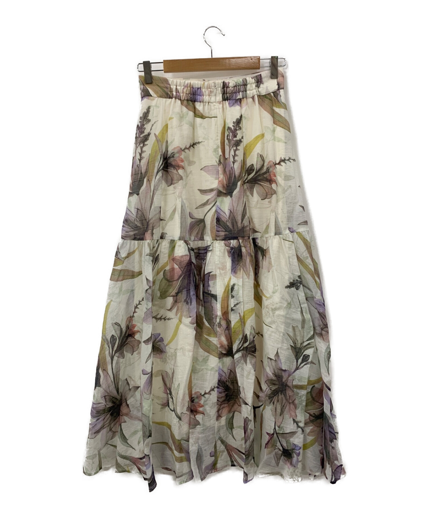 中古・古着通販】Mystrada (マイストラーダ) リリウムギャザースカート  