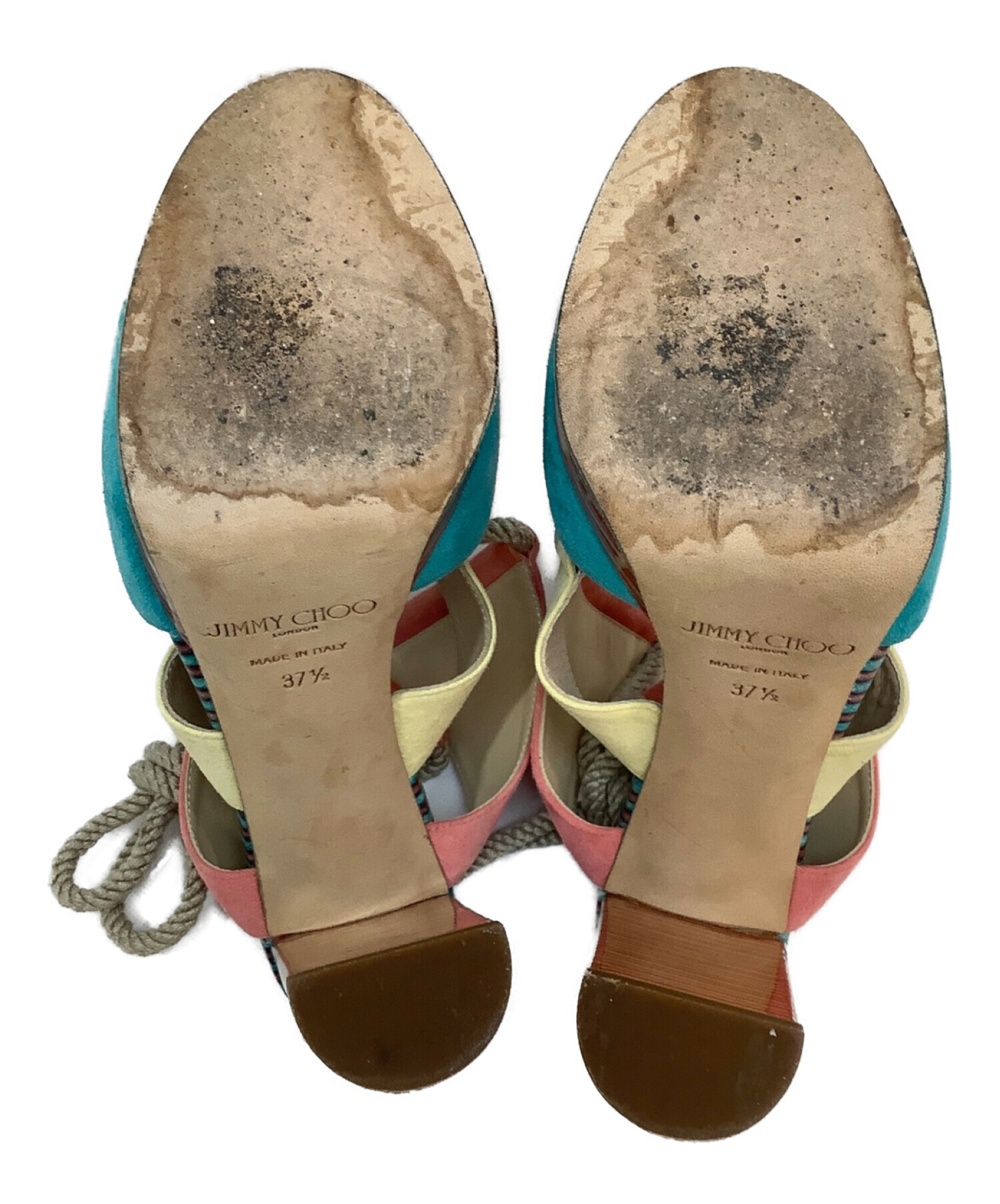 ジミーチュウレースアップサンダル