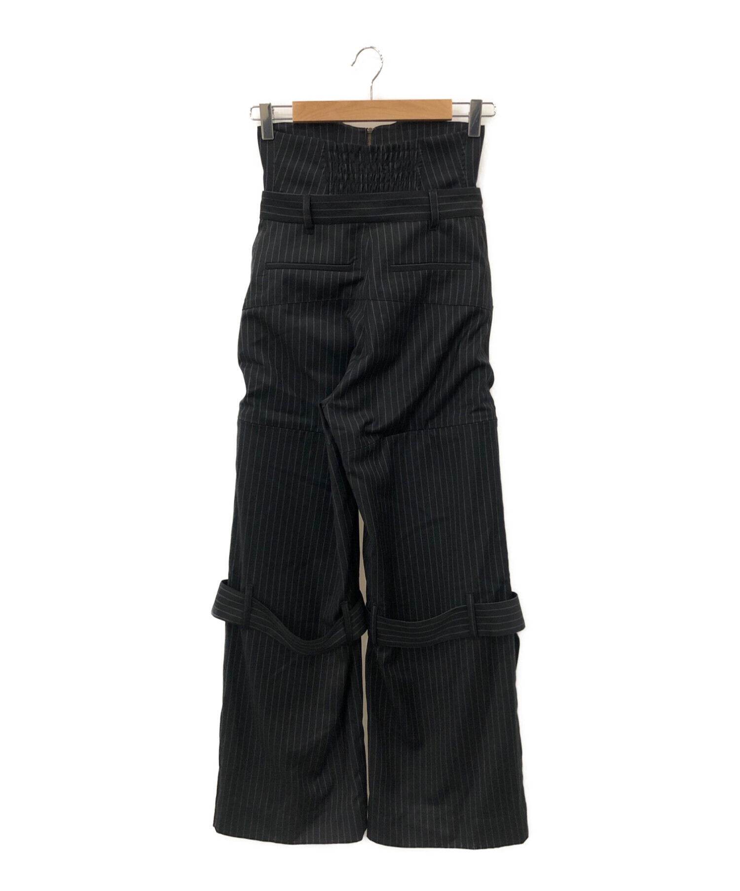 クレイミー2way ダブルフロントスリットパンツ クレイミー2way ダブルフロントスリットパンツ