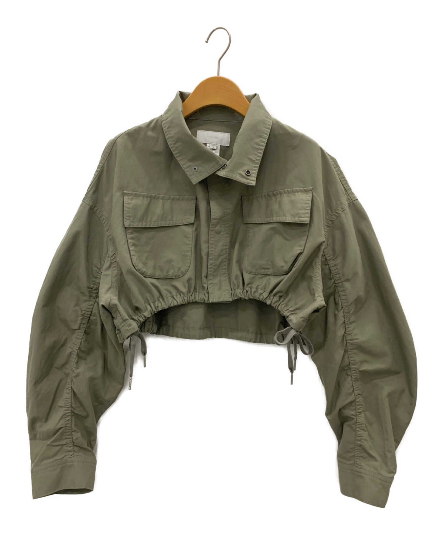 中古・古着通販】moussy (マウジー) UTILITY BOLERO&ベスト カーキ 