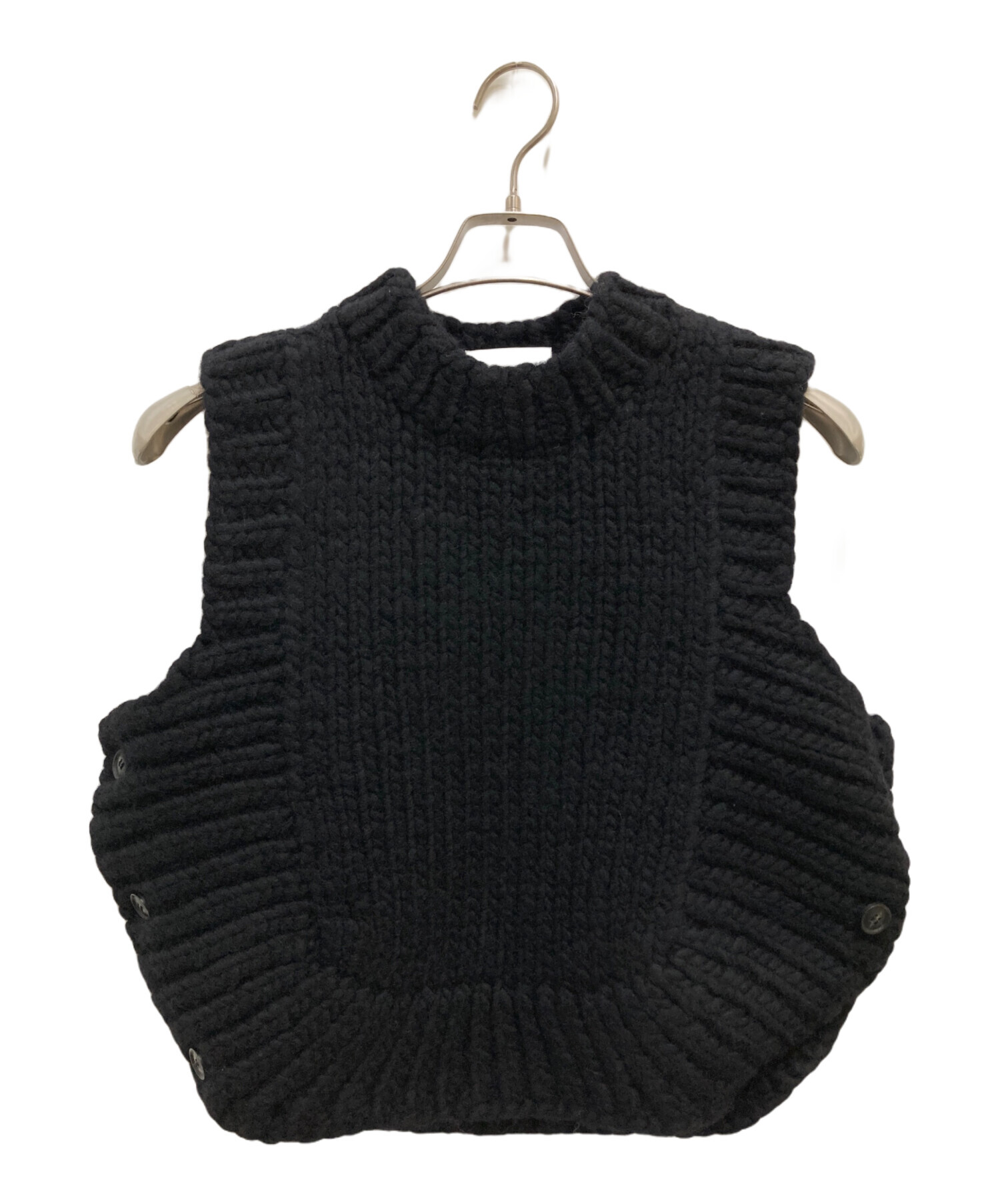 中古・古着通販】AMERI (アメリ) 2WAY HAND KNIT VEST/2WAYハンド 
