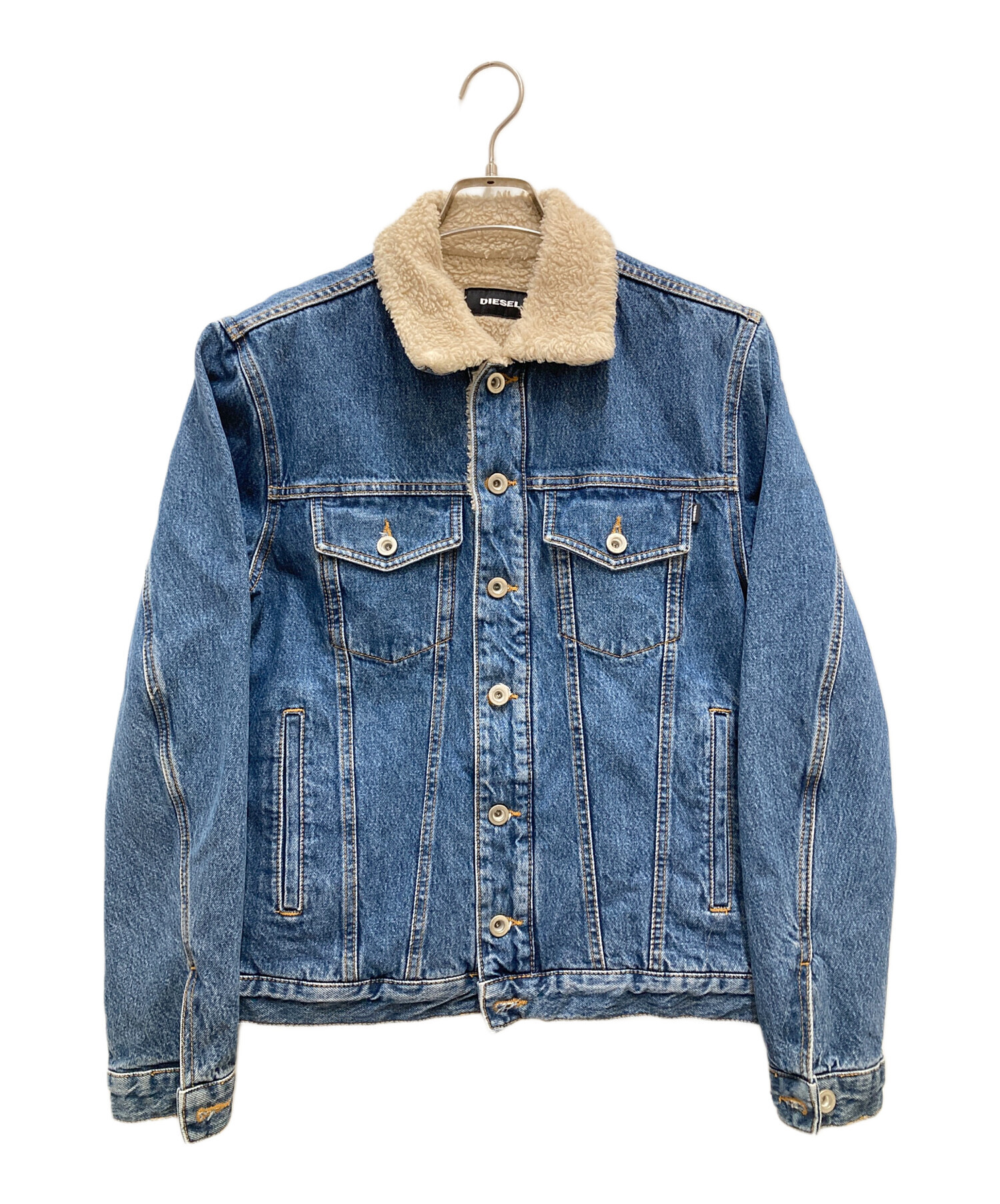 DIESEL MA-1 ファージャケット ボア W-LOUIS A115 お洒落 ふるだん