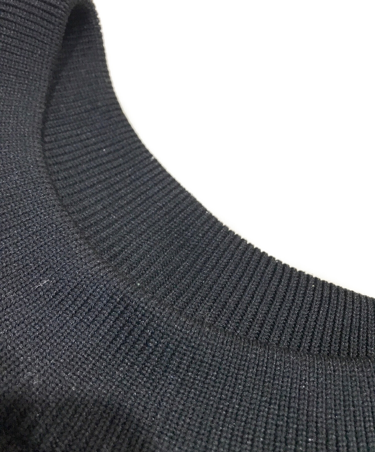中古・古着通販】CFCL (シーエフシーエル) LATTICE TOP ブラック 