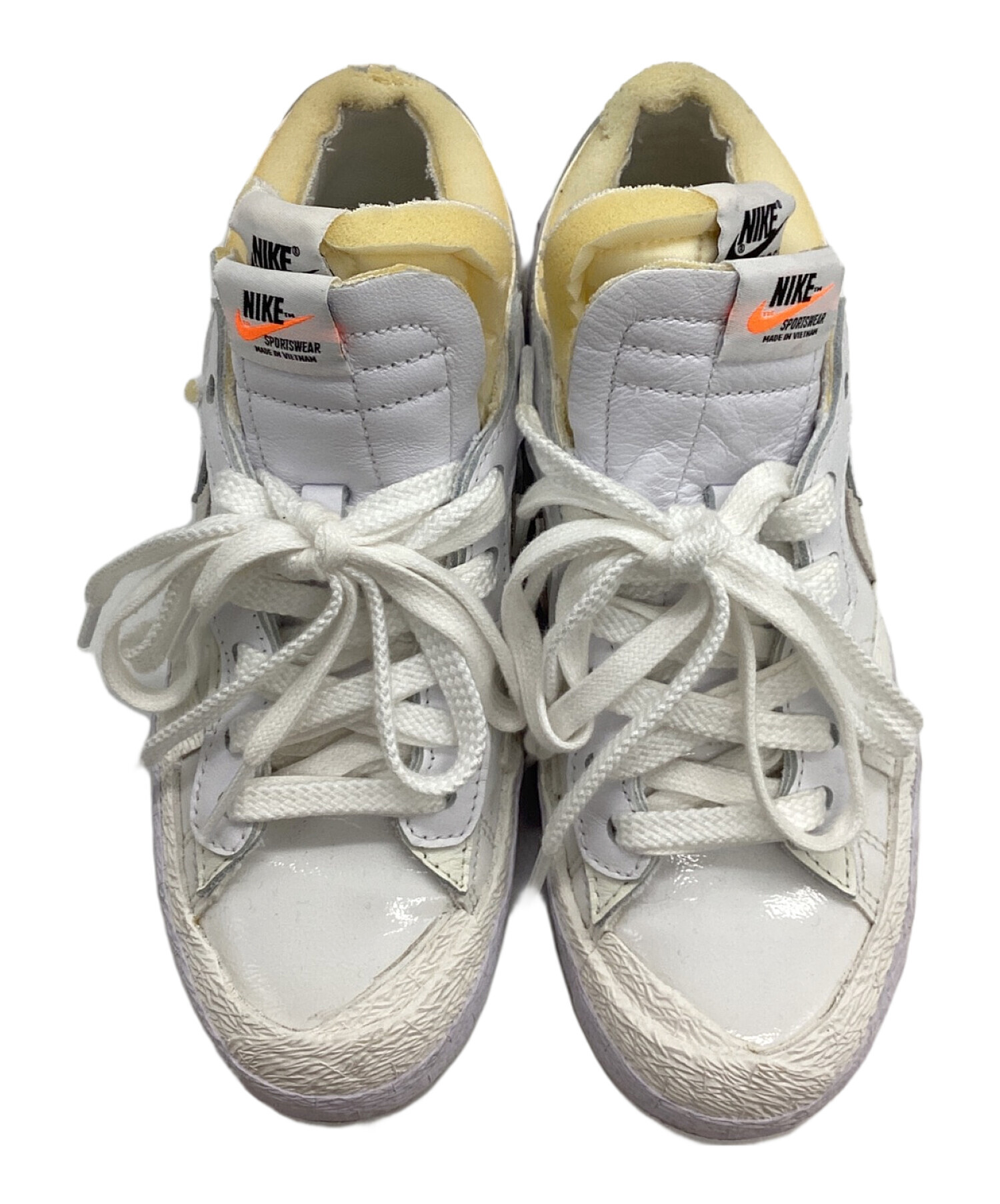 中古・古着通販】NIKE (ナイキ) sacai (サカイ) スニーカー ホワイト 