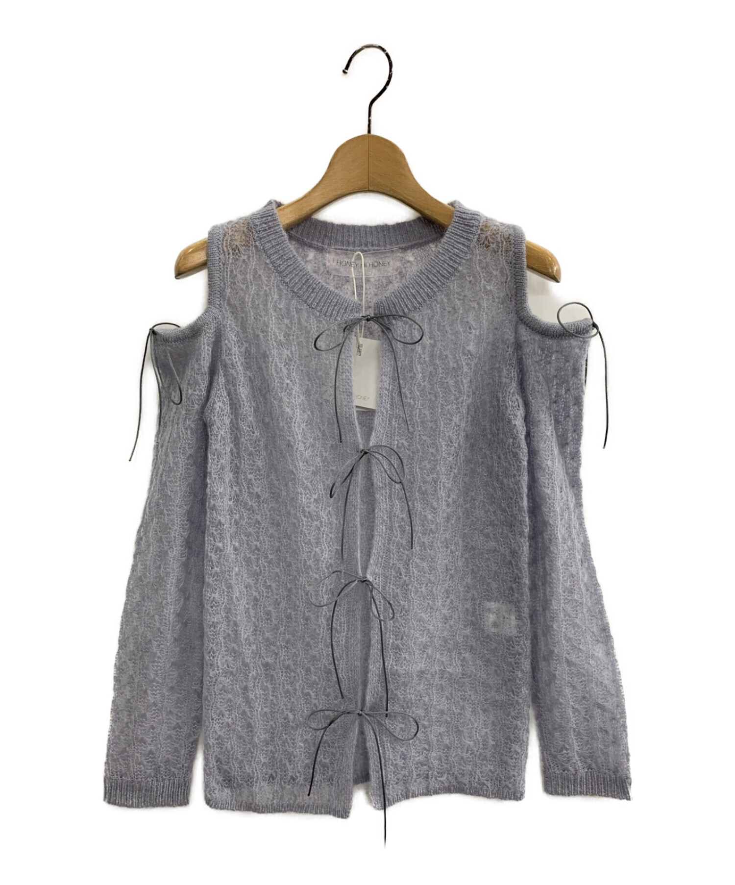 中古・古着通販】Honey mi Honey (ハニーミーハニー) sheer mohair 
