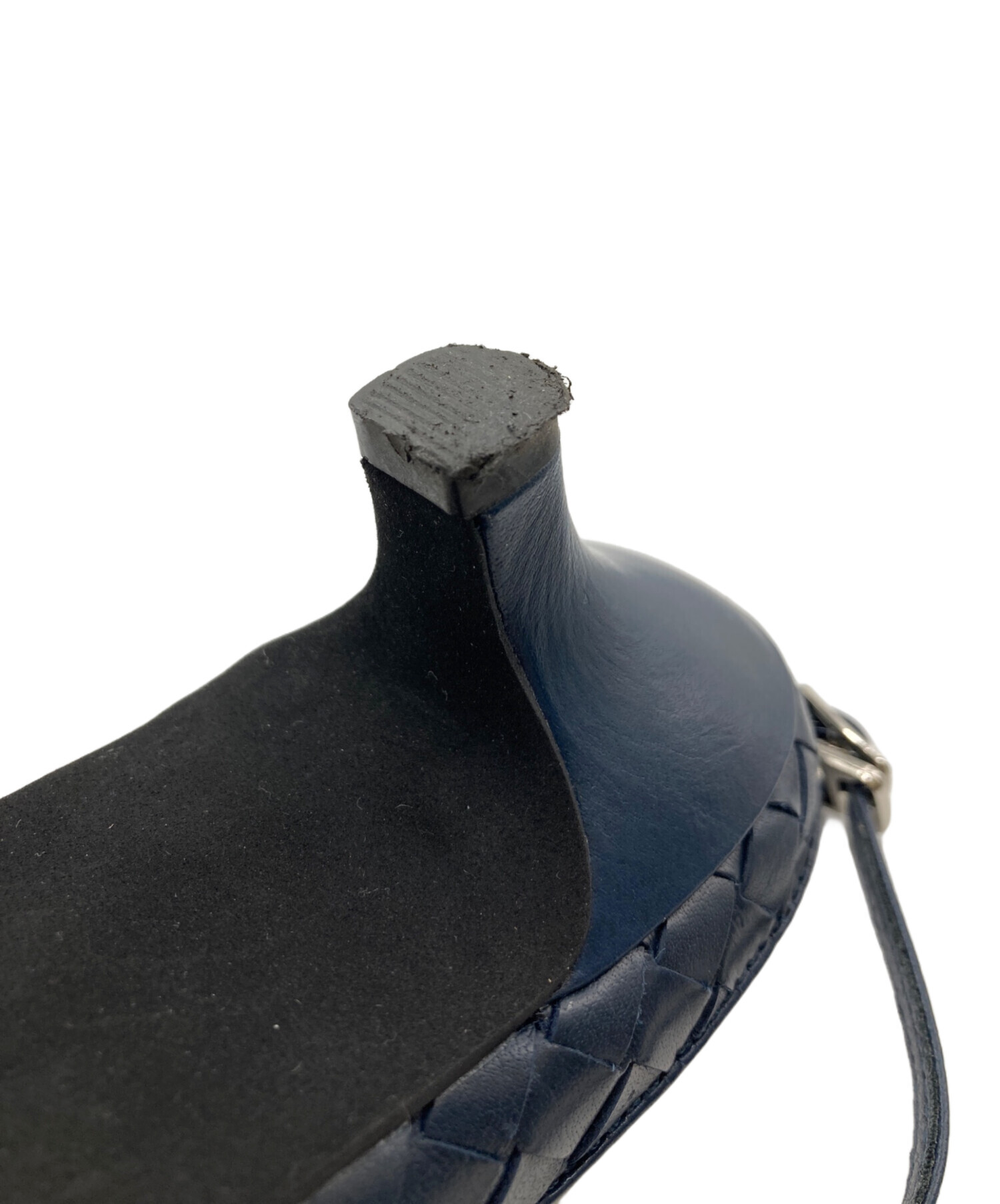 エトレトウキョウ ナローストラップレザーメッシュミュール ☆37  