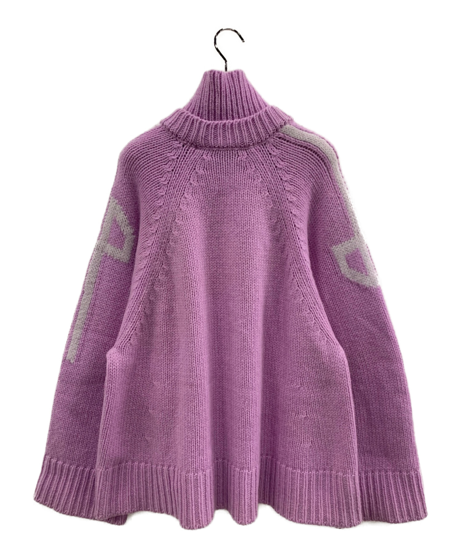 中古・古着通販】patou (パトゥ) ウールカシミヤニット ライラック 