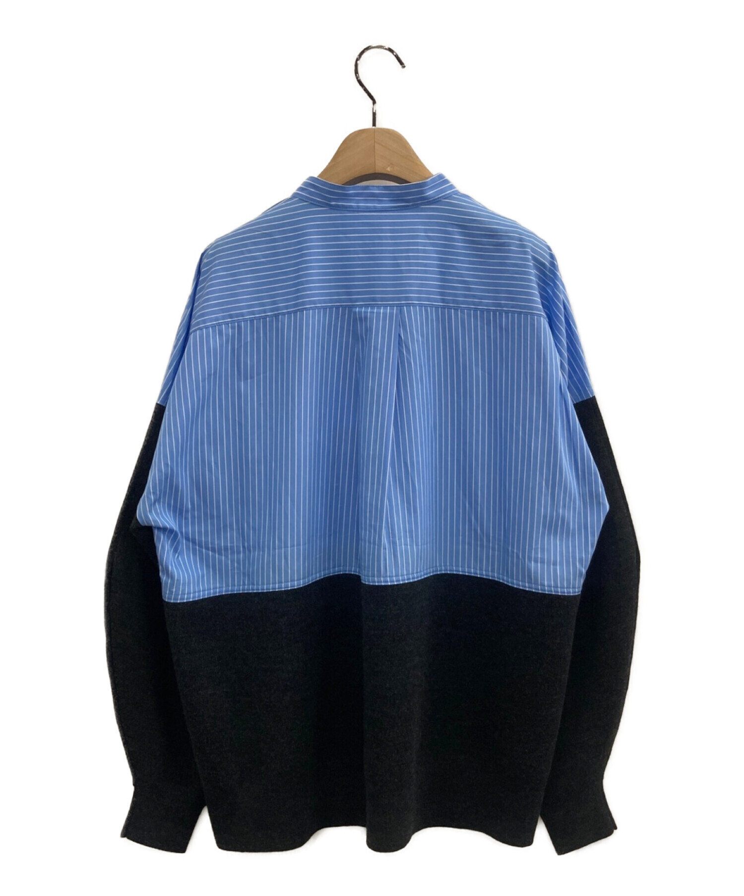 ENFOLD エンフォルドSHIRT×KNITPULLOVERサイズ38