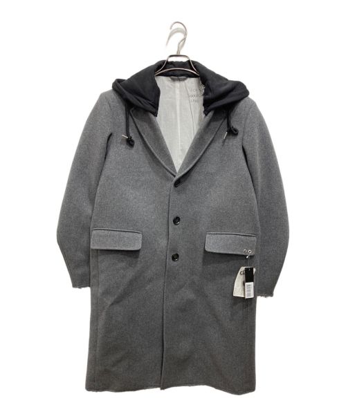 美品】DIESEL フード付き チェスターコート キャメル 48 L相当 築き