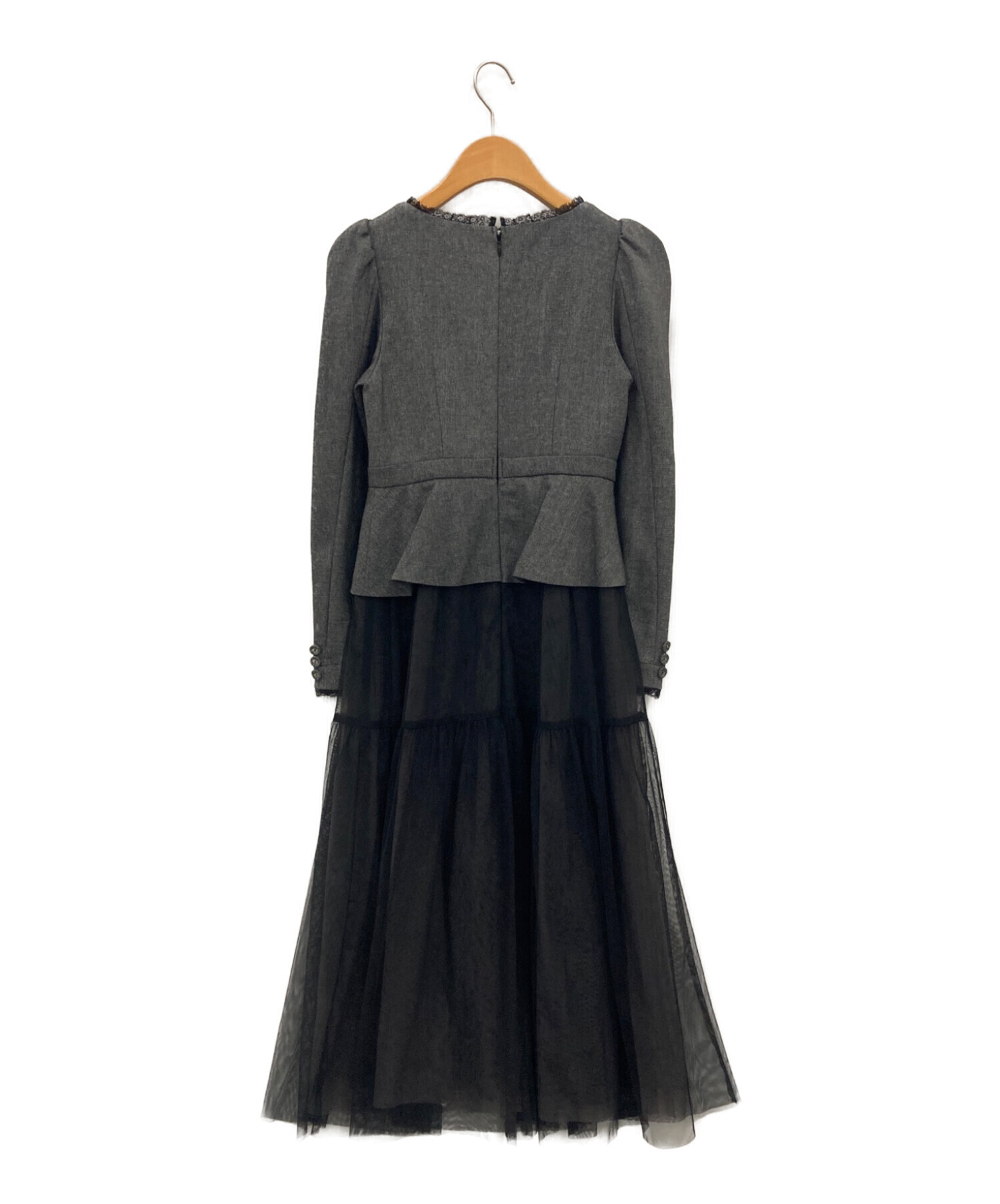 Her lip to Baccarat Tule Long Dress｜レディース