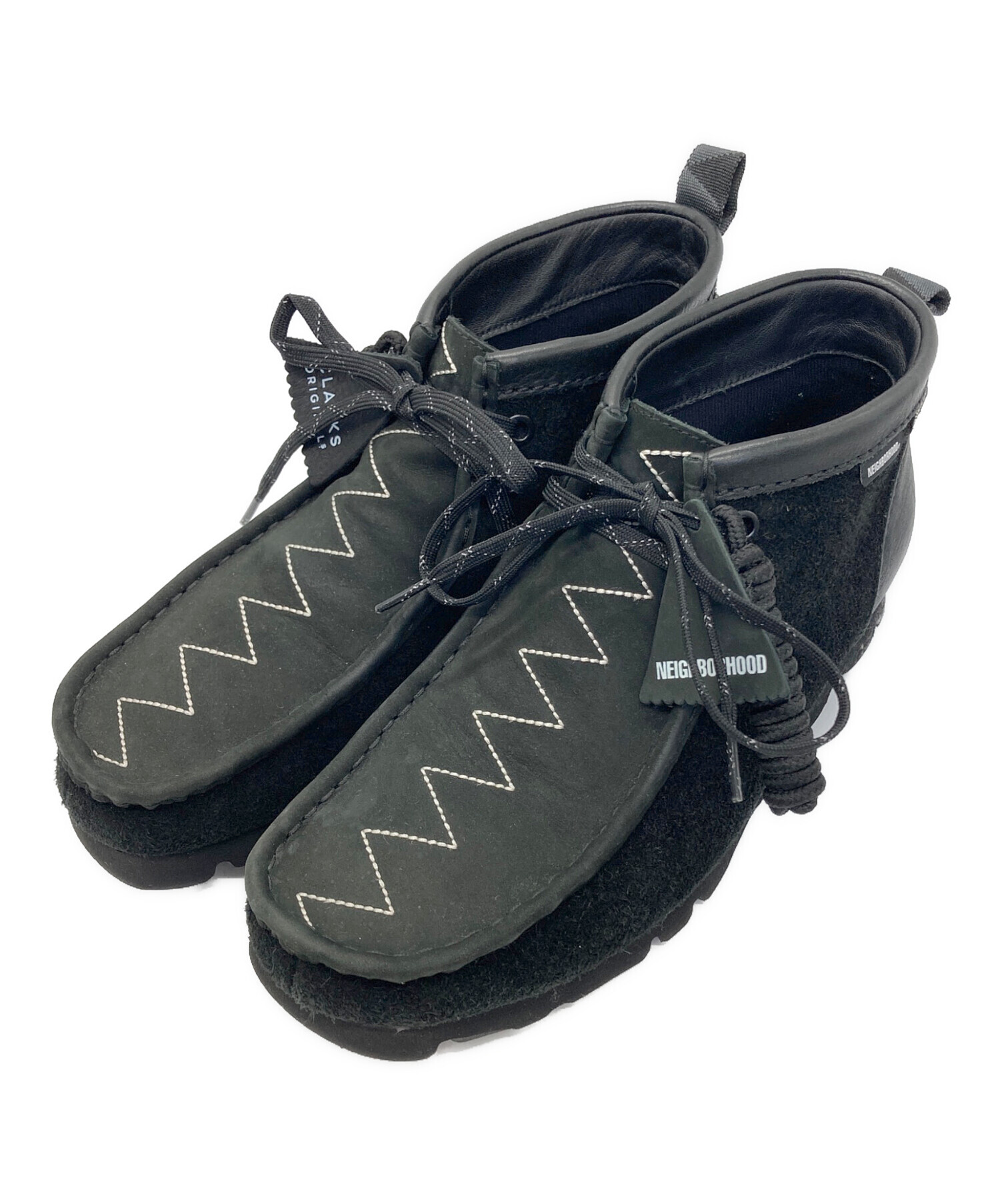 NEIGHBORHOOD CLARKS WALLABEE 26.5cm