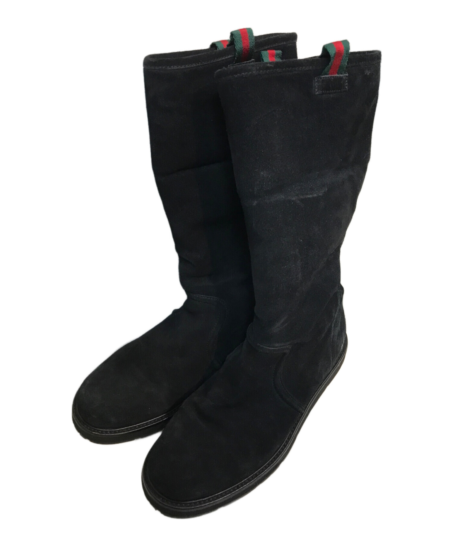 中古・古着通販】GUCCI (グッチ) シェリーラインムートンブーツ 