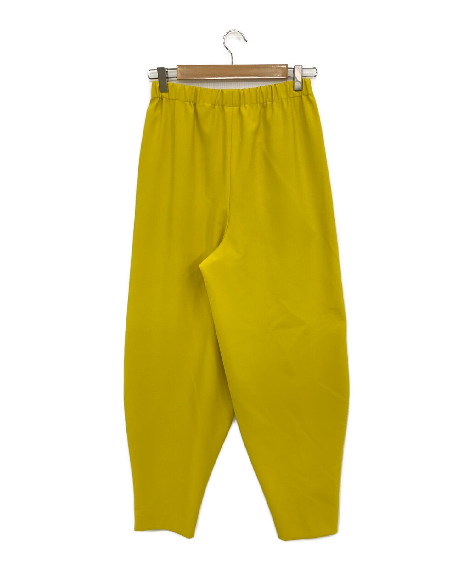 中古・古着通販】ENFOLD (エンフォルド) RAMBUS TROUSERS イエロー 