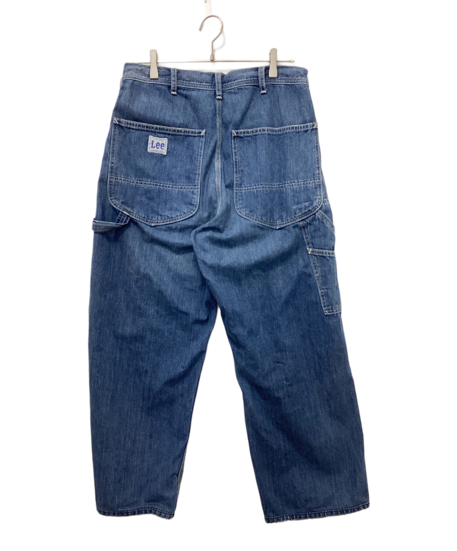 中古・古着通販】LEE (リー) デニムペインターパンツ ブルー サイズ:M 