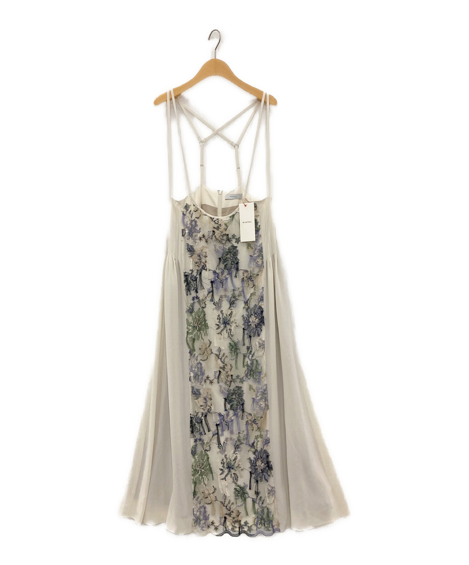 Floating flower lace skirt (Black)｜その他