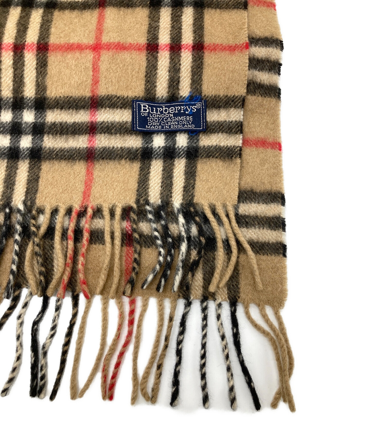 BURBERRY バーバリー マフラー カシミヤ50％ ウール50％ ノバチェック