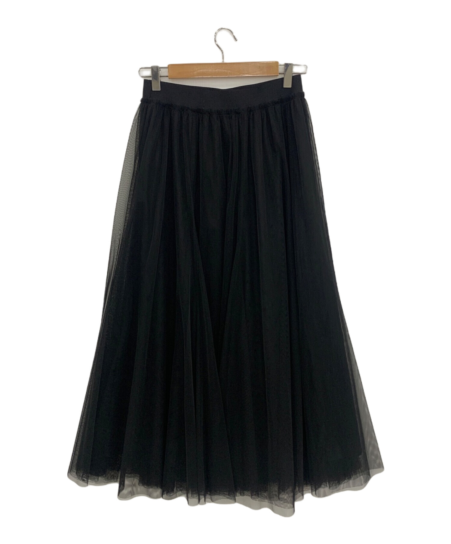 新品/タグあり】Spick and Span チュールスカート38ブラック