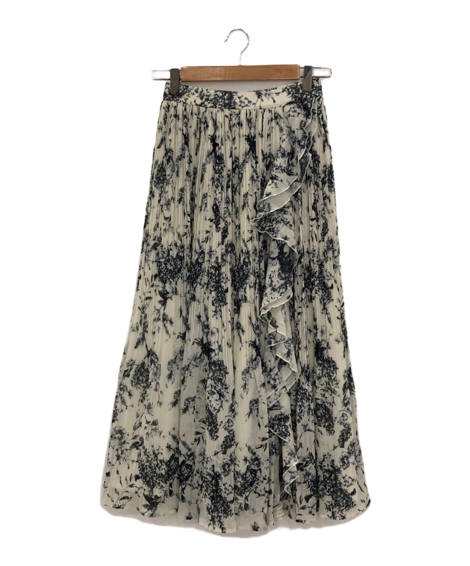 中古・古着通販】HER LIP TO (ハーリップトゥ) Pleated chiffon long 