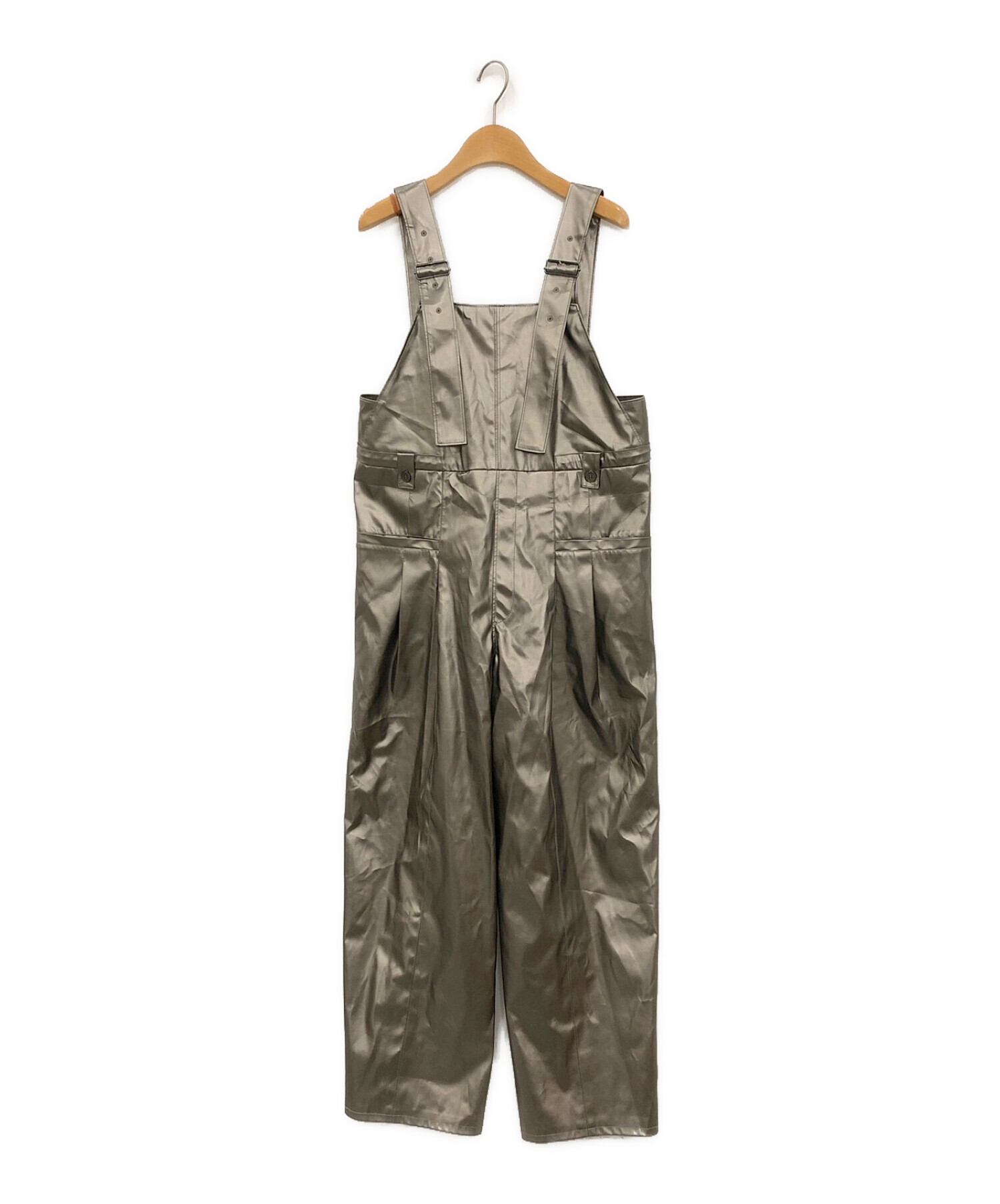 中古・古着通販】Ameri (アメリ) LIKE WORKER FAKE LEATHER PANTS 