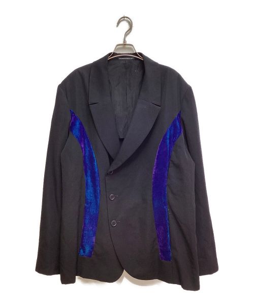 ヨウジヤマモトプールオム ベロアロングジャケット メンズ S （【中古 