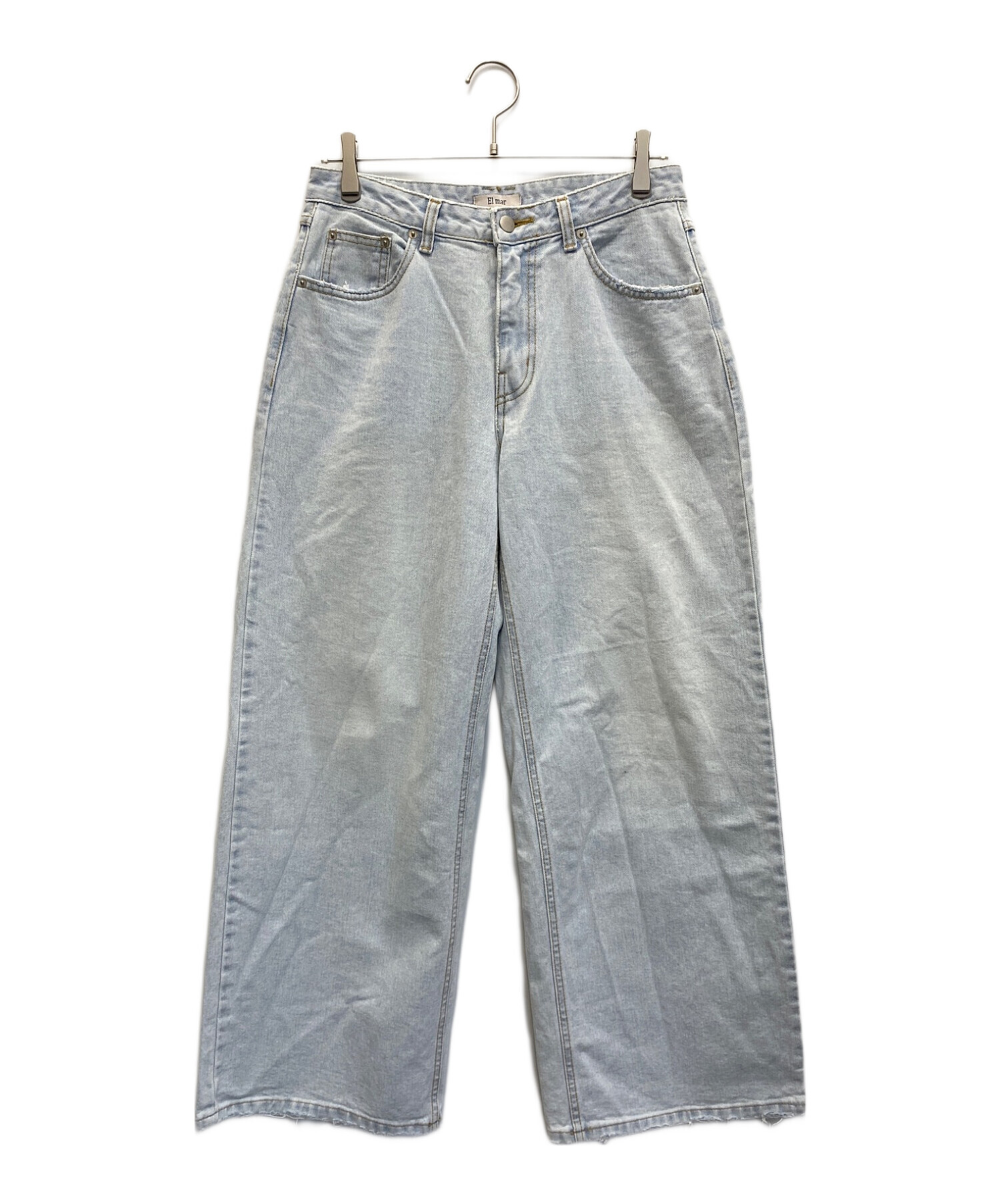 中古・古着通販】El mar (エルマール) バギーデニムパンツ インディゴ 