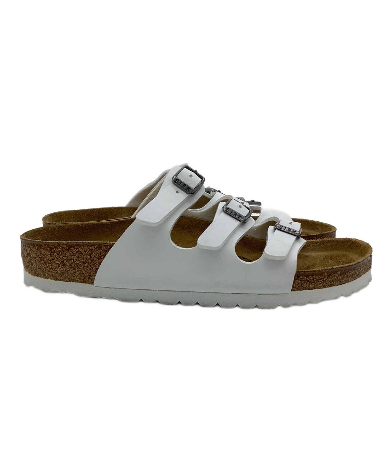 中古・古着通販】BIRKENSTOCK (ビルケンシュトック) サンダル ホワイト 
