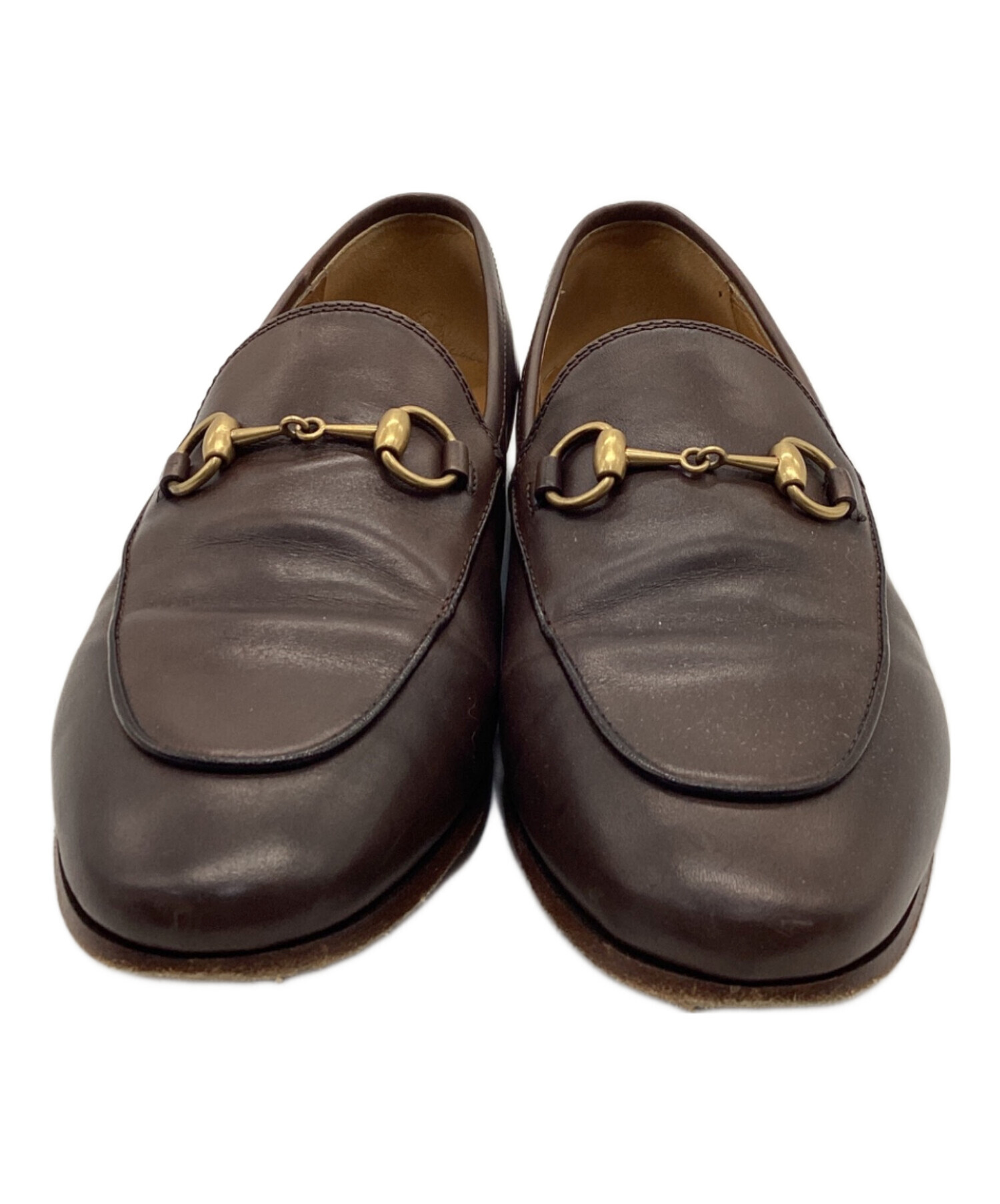 中古・古着通販】GUCCI (グッチ) ヨルダーンレザーホースビット 