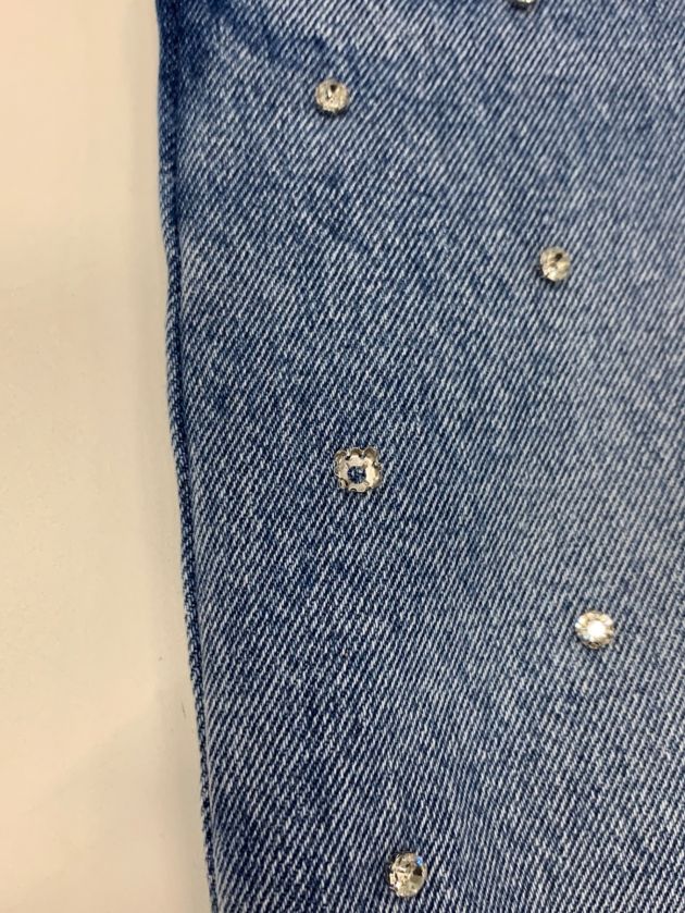 中古・古着通販】Bibiy. (ビビィ) JEWEL DENIM インディゴ サイズ:M 