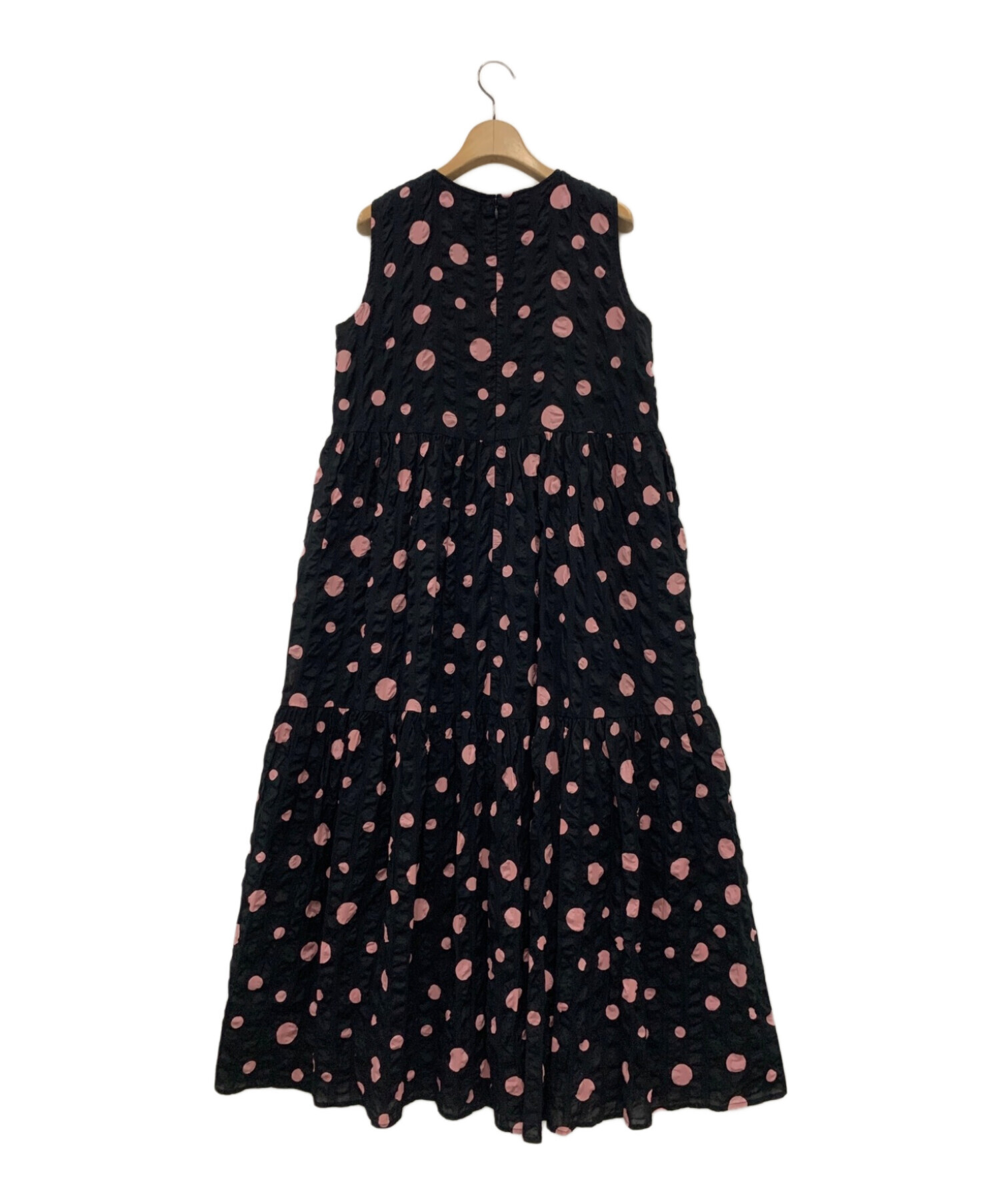 OBLI オブリドット柄ワンピース