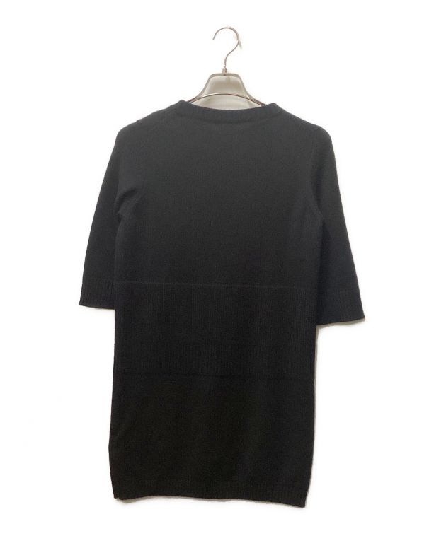 中古・古着通販】HERMES (エルメス) カシミヤロングニット ブラック 
