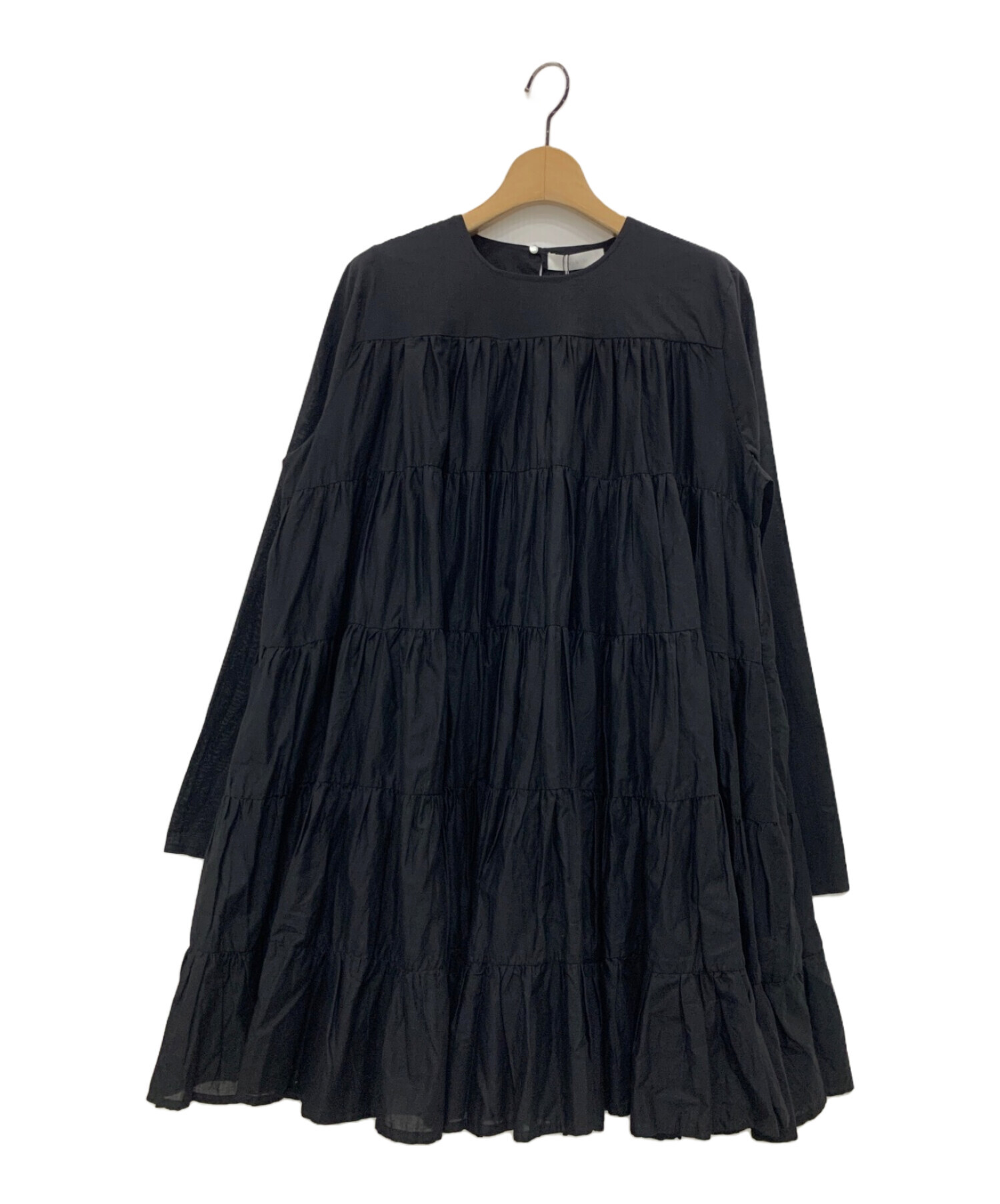 中古・古着通販】Merlette (マーレット) SOLIMAN DRESS ブラック 