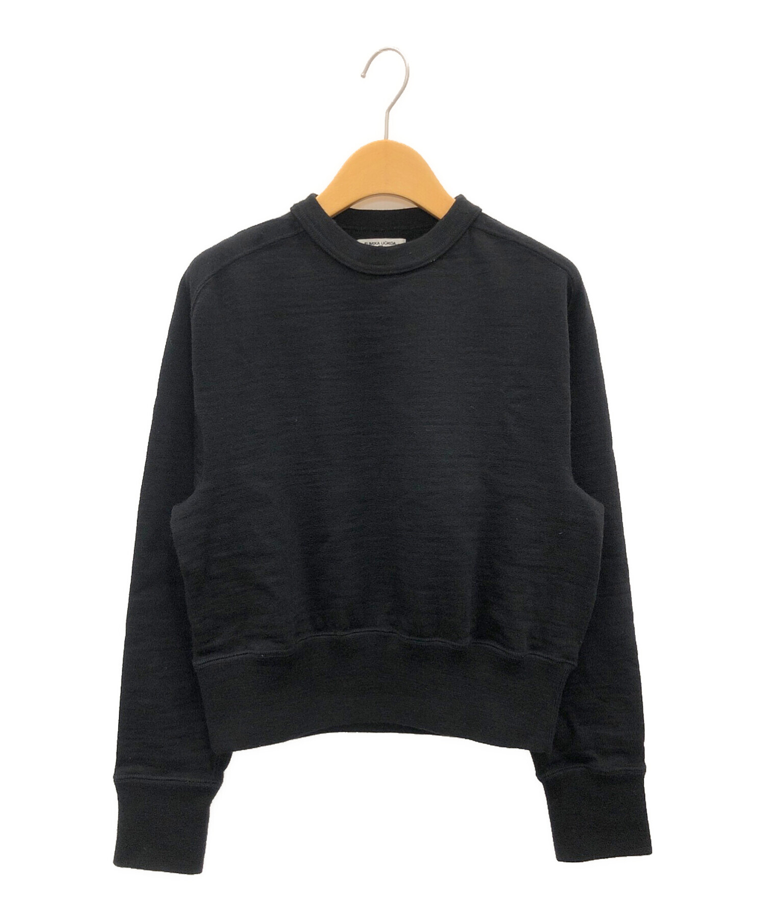 中古・古着通販】FUMIKA UCHIDA (フミカウチダ) SWEAT SHIRT ブラック 