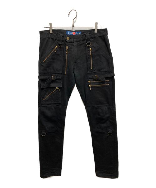 中古・古着通販】blackmeans (ブラックミーンズ) ボンテージパンツ 