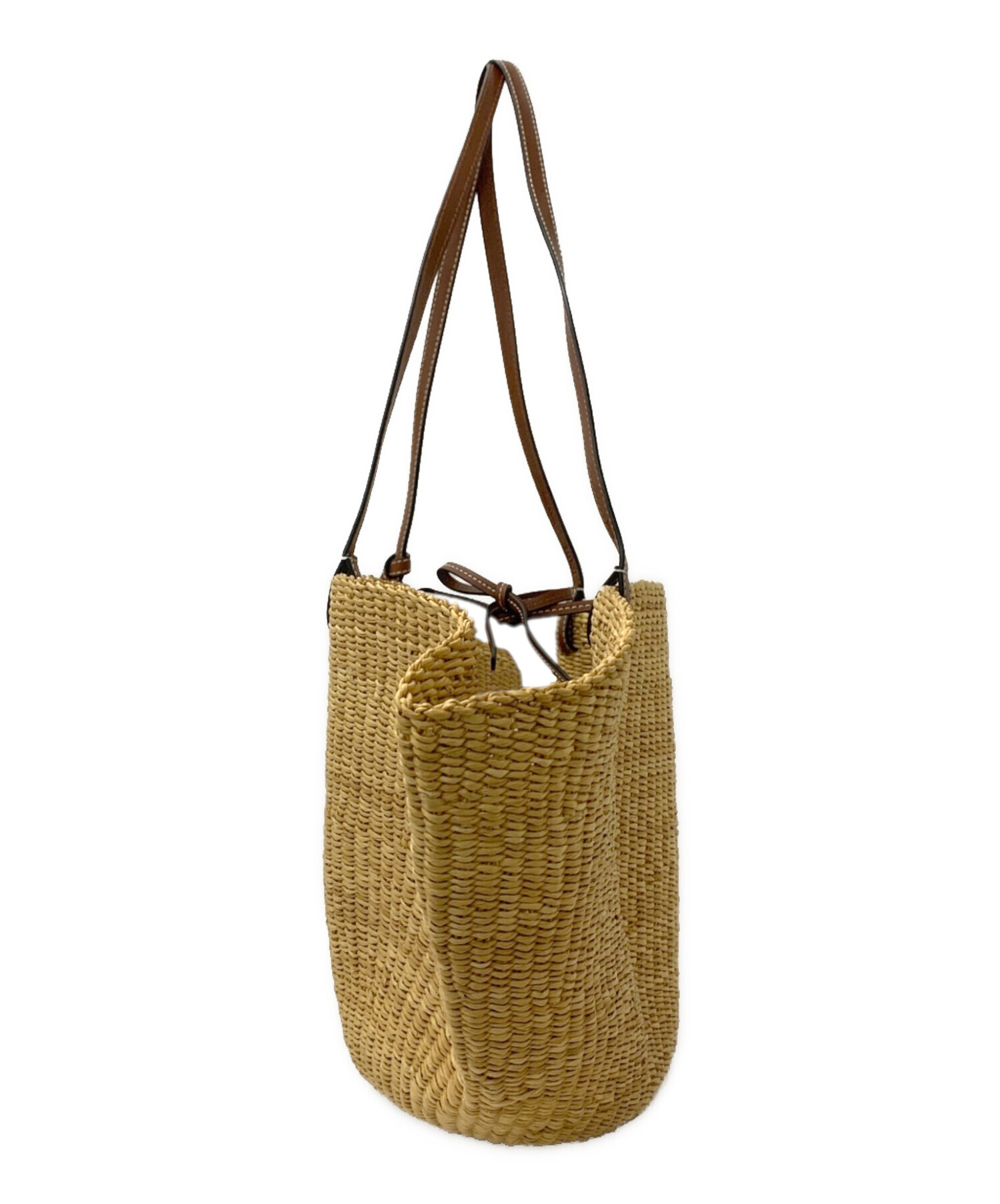 中古・古着通販】LOEWE (ロエベ) シェル バスケットバッグスモール 