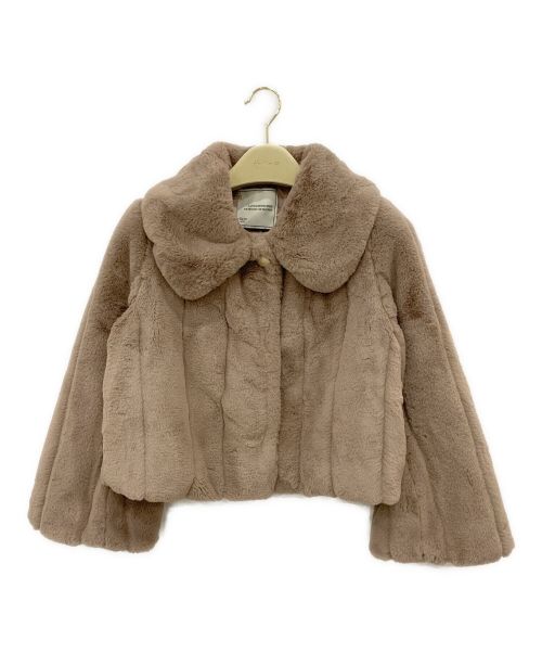 Herlipto Winter Love Faux Fur Coat beige 【公式通販】