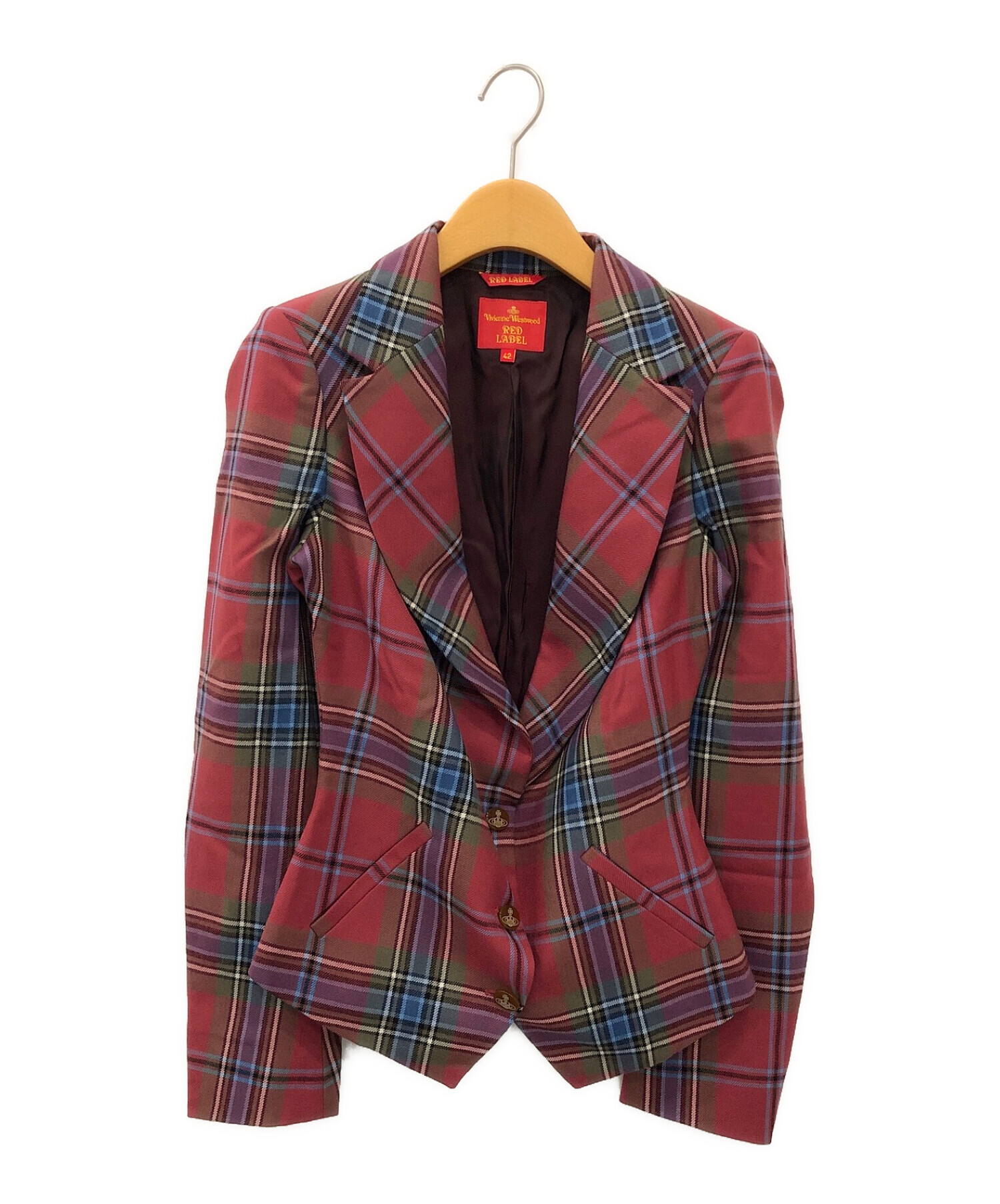 Vivienne Westwood RED LABEL チェック ジャケット