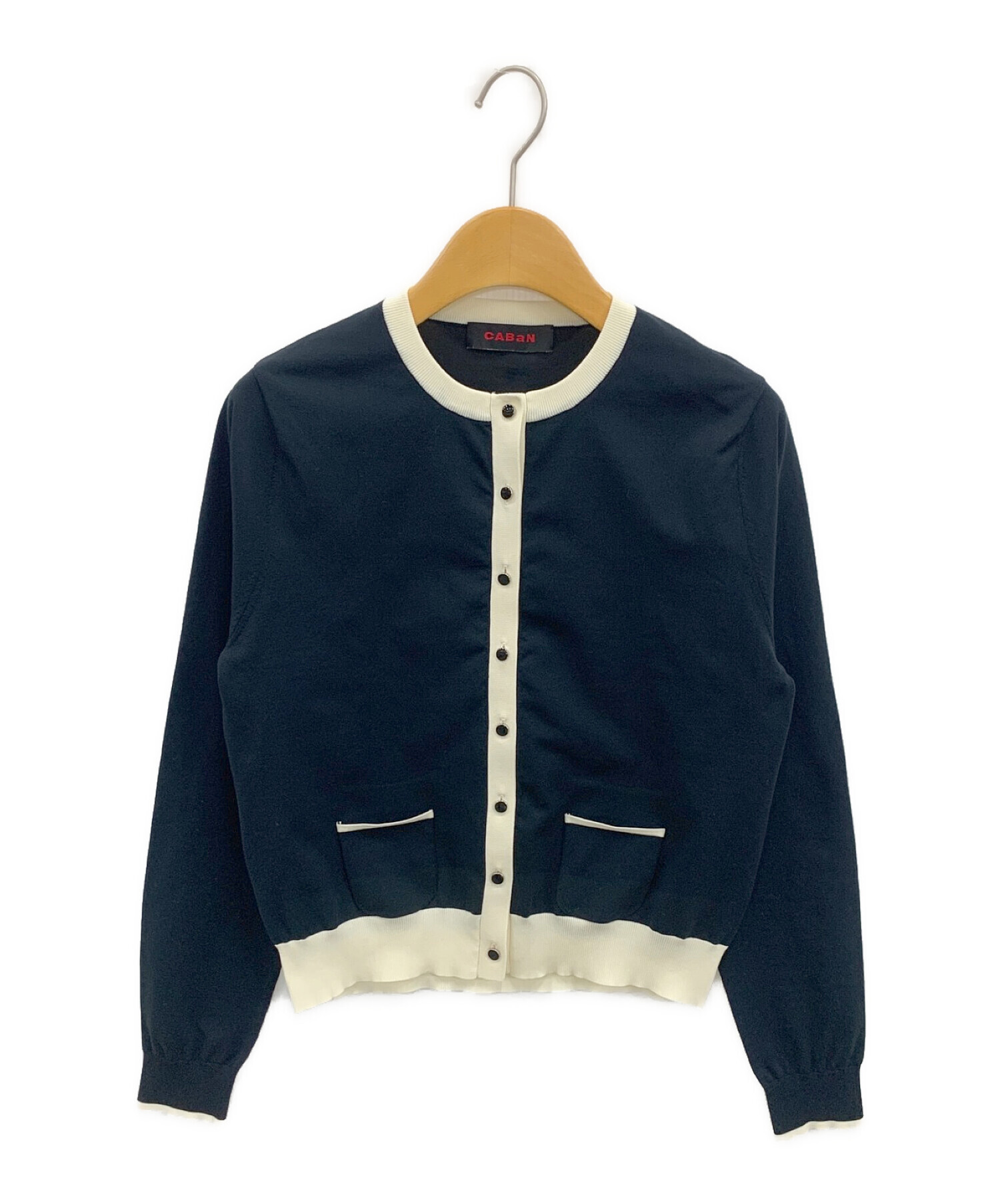 中古・古着通販】CABaN (キャバン) ファインポリエステルクルーネック  