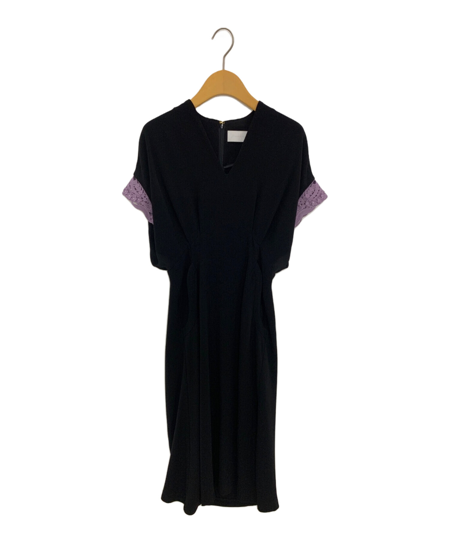 マメクロゴウチ☆mame☆Cuffs V-Neck 涼し ブラック2