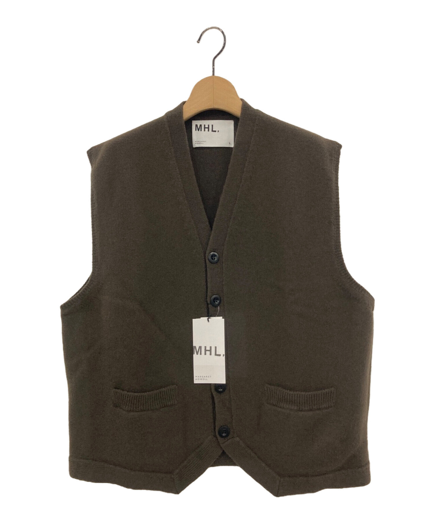 MHL. グレー ニットベスト サイズⅡ MHL. グレー ニットベスト サイズⅡ 専用 MHL. ニットベスト