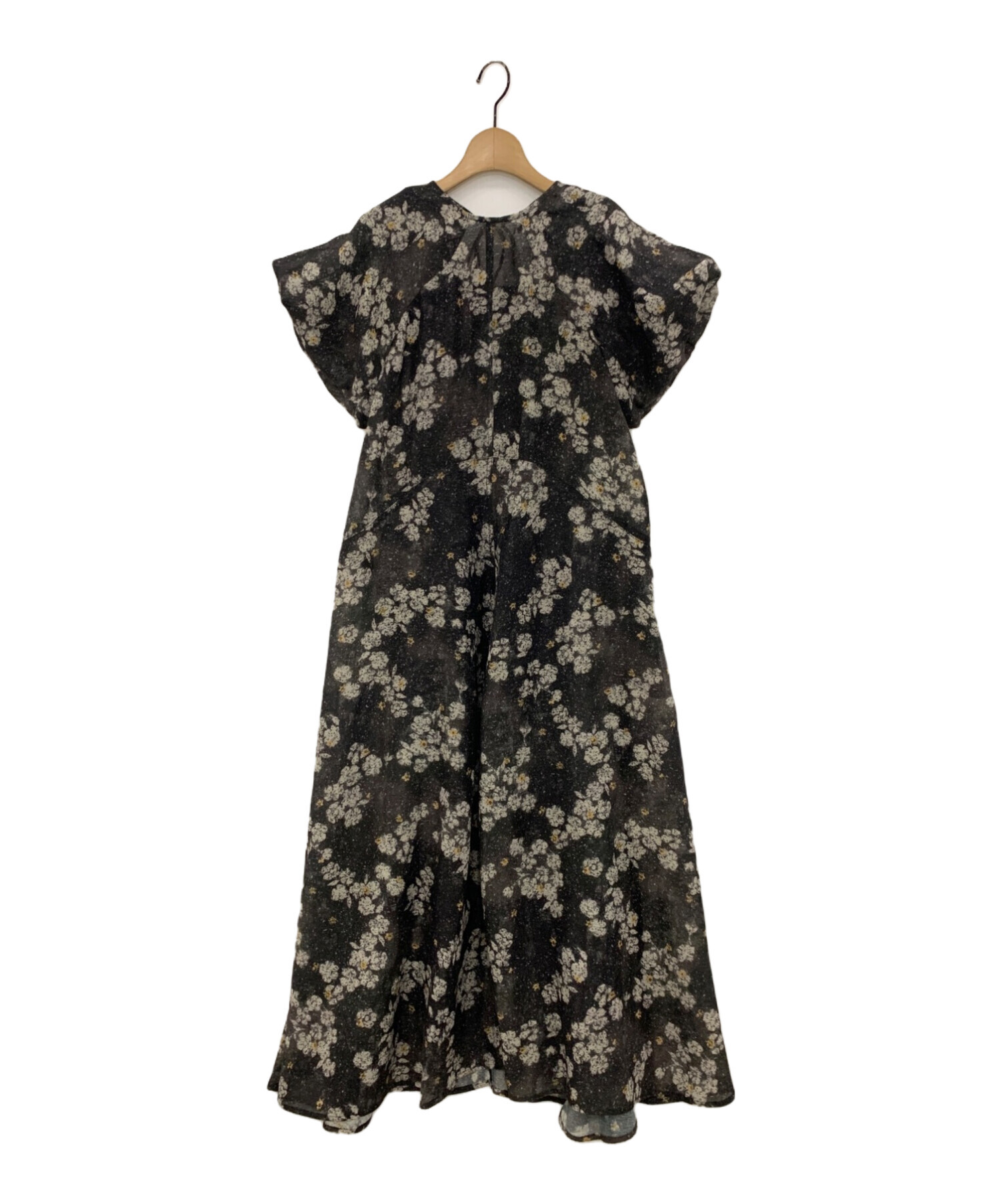 KEITAMARUYAMA × AMERI BLUR FLOWER DRESS