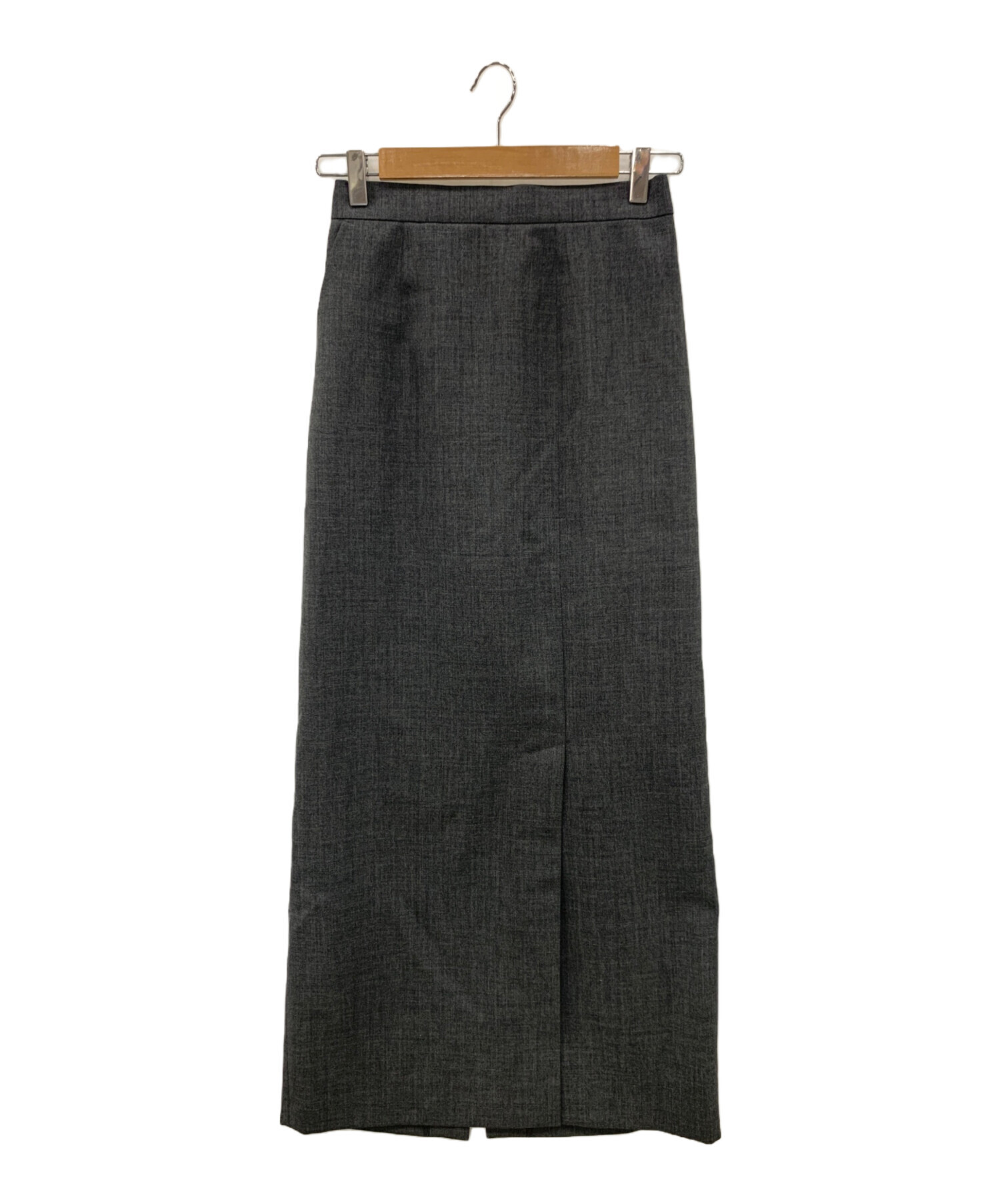 中古・古着通販】ENFOLD (エンフォルド) MINIMAL STRAIGHT-SKIRT 