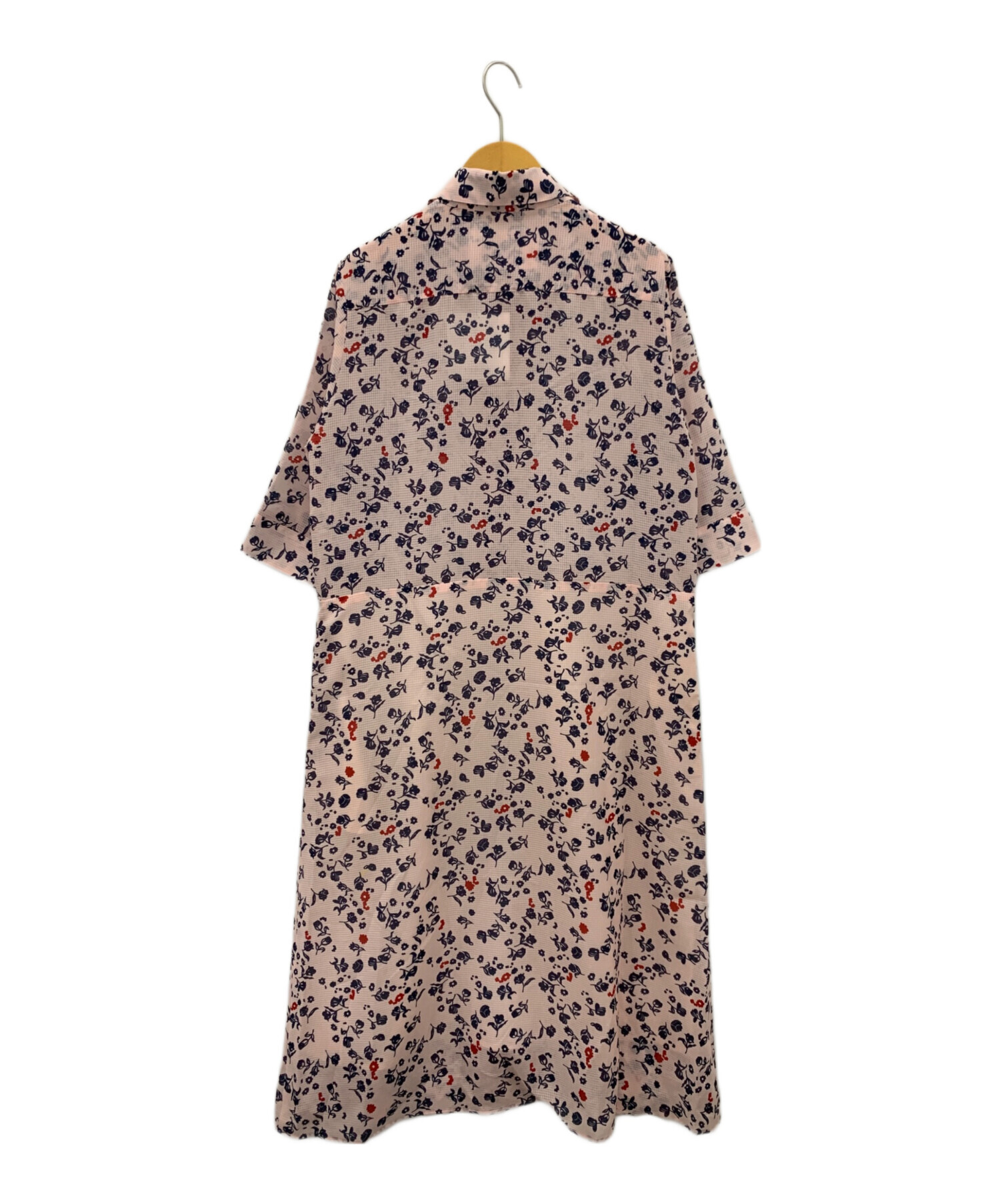 中古・古着通販】CACUMA (カクマ) 昼に浮く花のシャツワンピース 